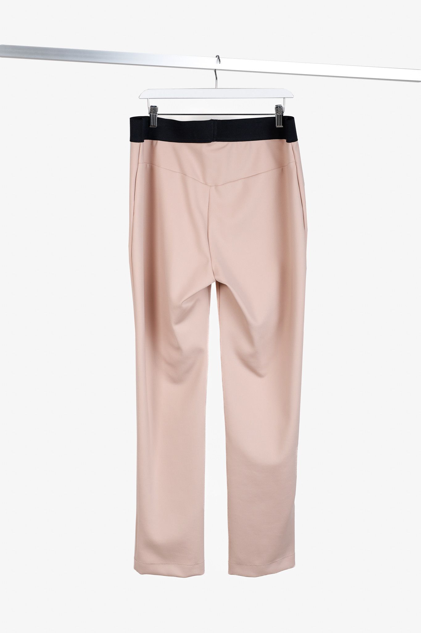 Marie Saint Pierre Marie Saint Pierre Peach Neoprene Straight-Leg Pants Size 36" / US 14 / IT 50 - 2 Thumbnail