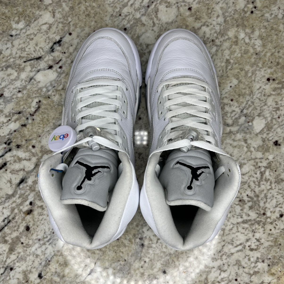 Jordan Brand Size 11 - Air Jordan 5 Retro 2015 White Metallic CLEAN W/Box Size US 11 / EU 44 - 6 Thumbnail