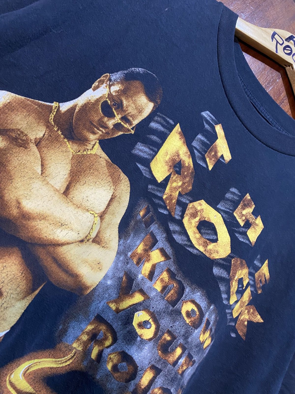 Vintage Vintage THE ROCK “Know Your Role” tee Size US M / EU 48-50 / 2 - 5 Thumbnail