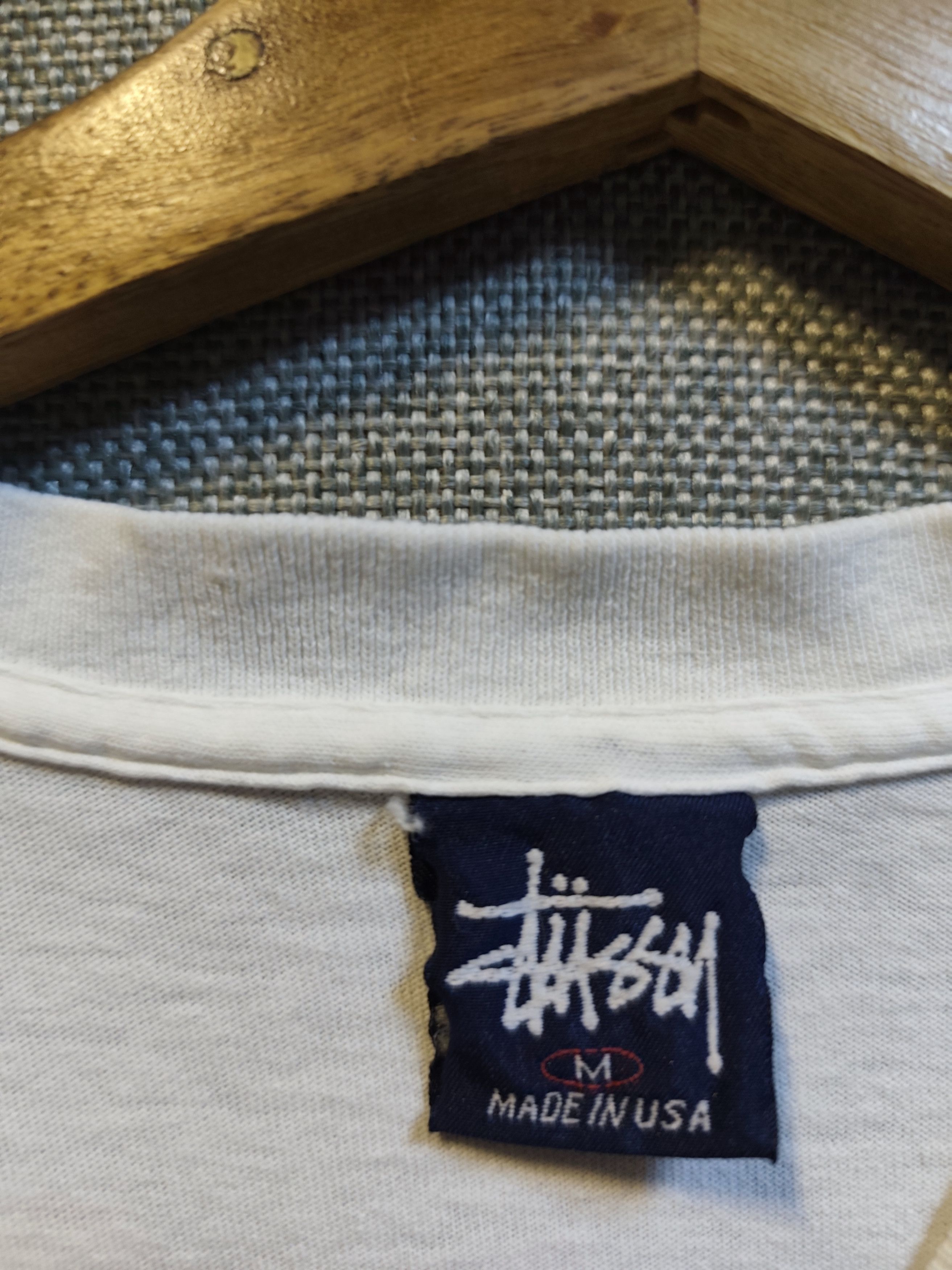 Stussy Vintage 90s Stussy Floral Logo T-Shirt Single Stitch Size US M / EU 48-50 / 2 - 8 Thumbnail