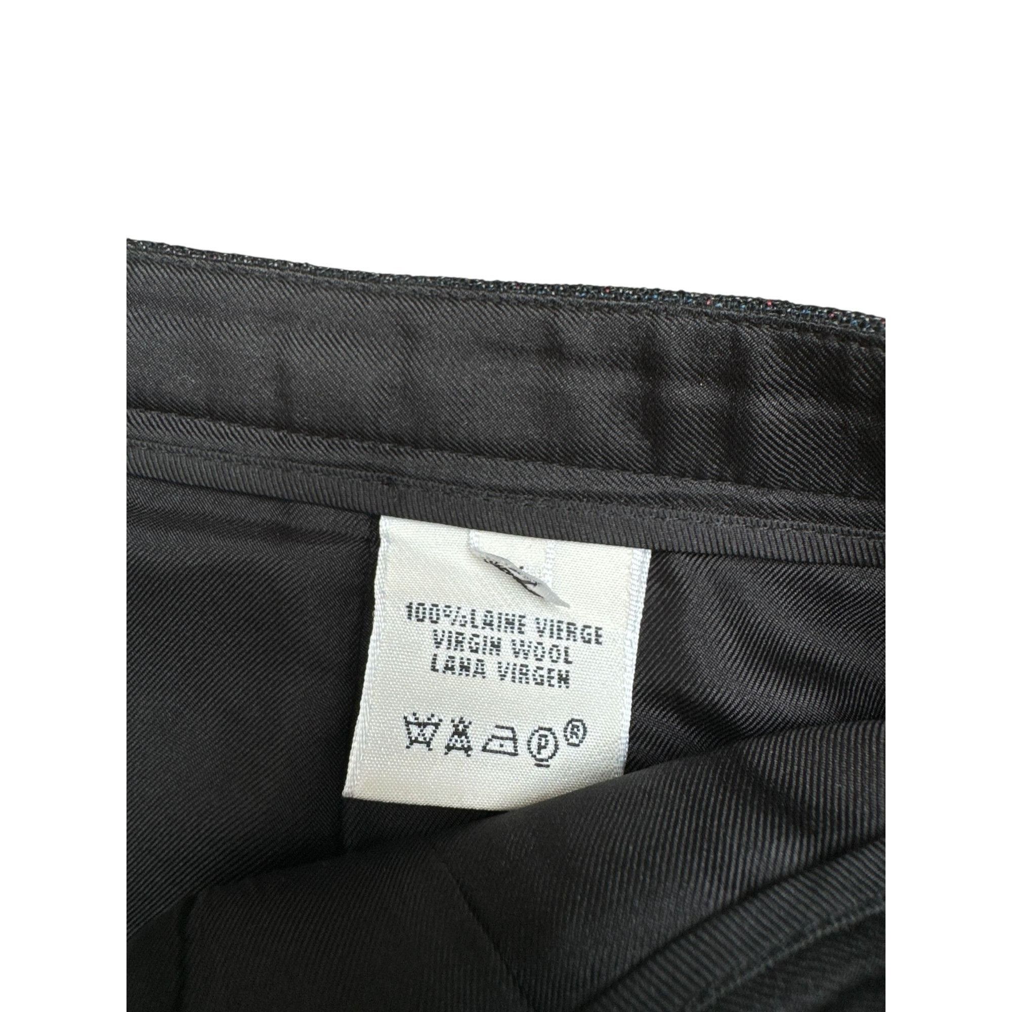 Hermes Classic Grey Virgin Wool Tailored Trousers Size 25" / US 0 / IT 36 - 7 Thumbnail
