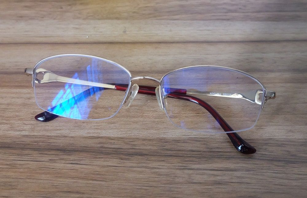 Japanese Brand Excel Half Rim Glasses Size ONE SIZE - 1 Thumbnail