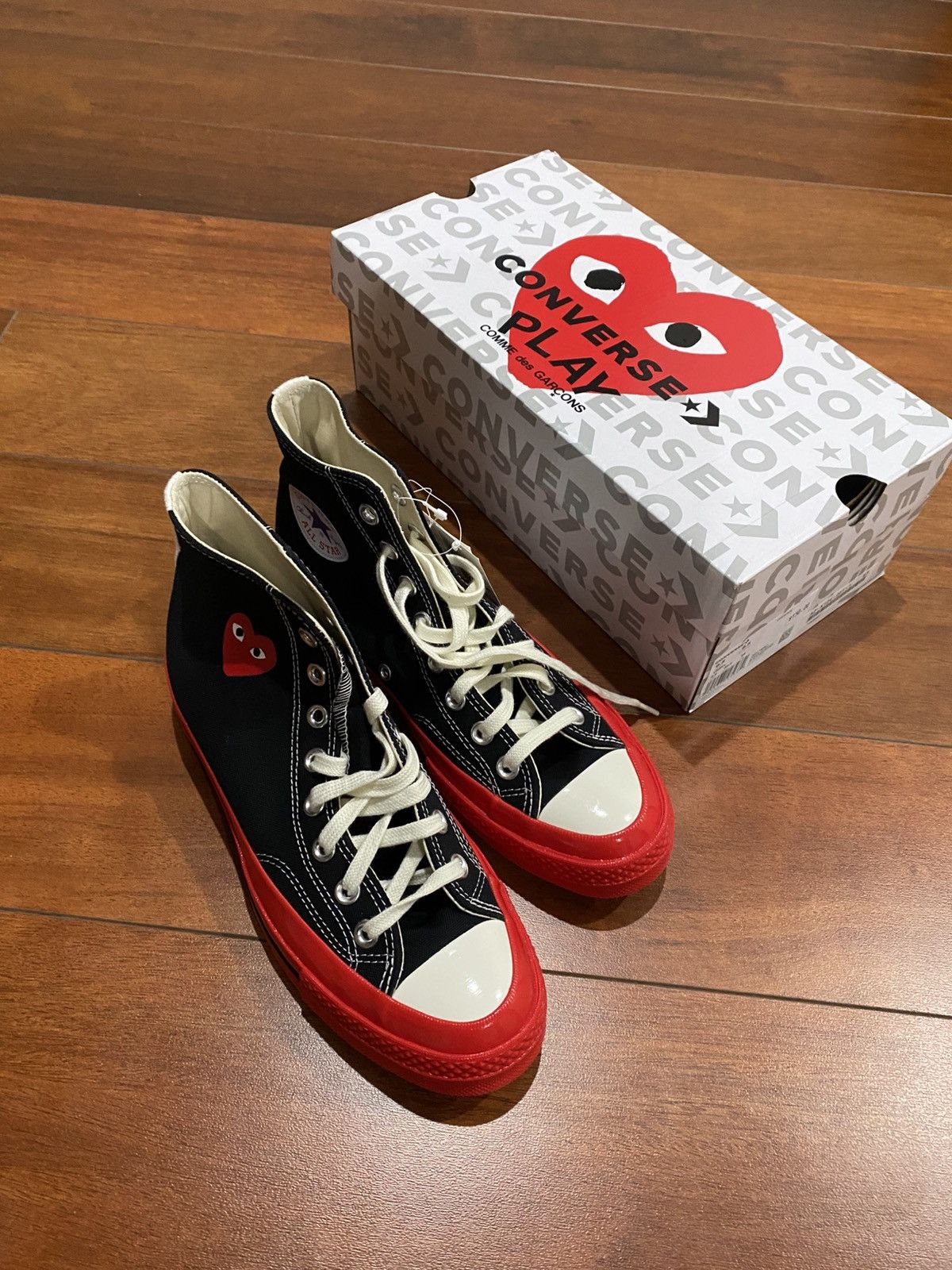 Boite converse comme des garcons online