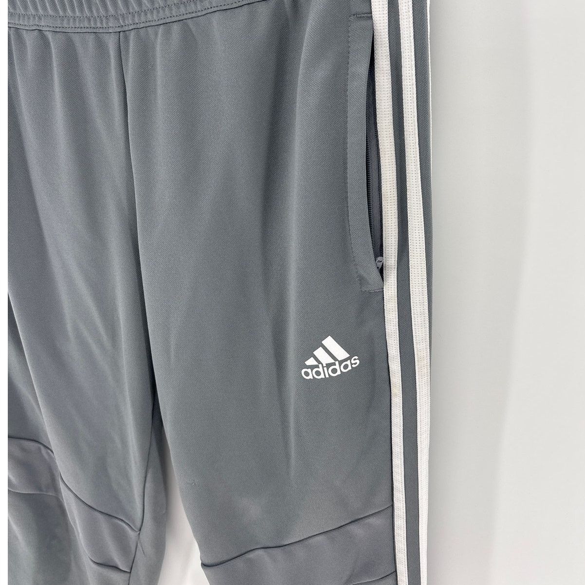 Adidas Adidas men's small gray/white joggers Size US 28 / EU 44 - 3 Thumbnail
