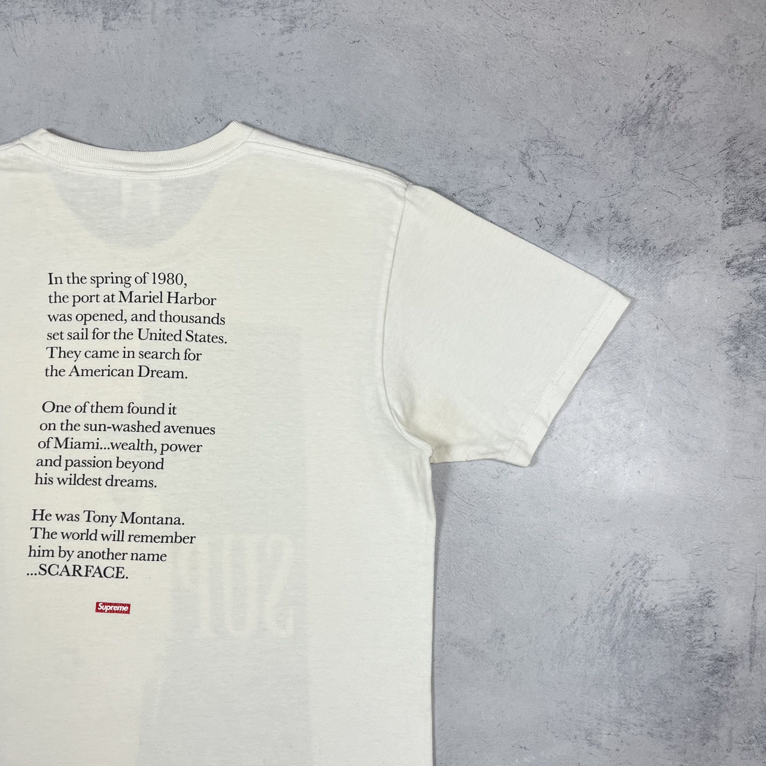 Supreme Supreme ScarFace Split Big Logo T Shirt Size US M / EU 48-50 / 2 - 18 Thumbnail