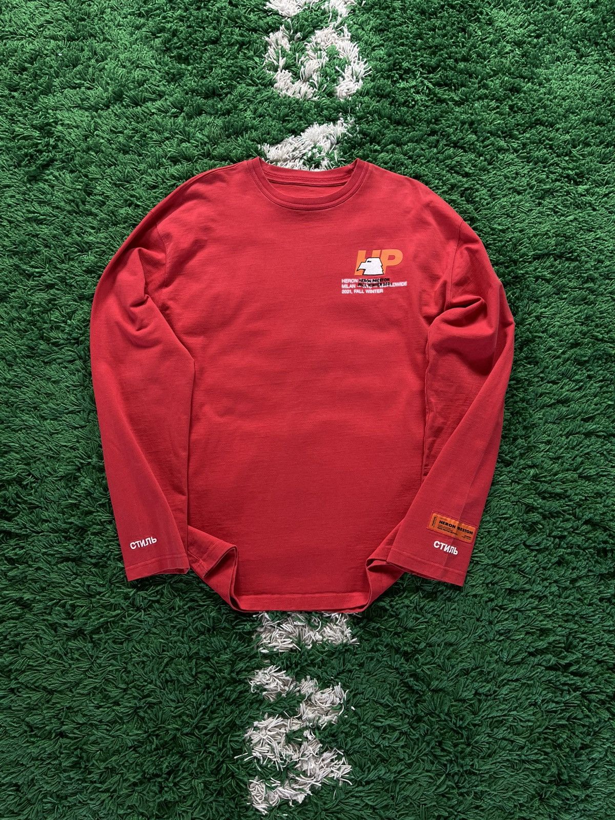 Heron Preston Heron Preston "Eagle" L/S Tee Size US M / EU 48-50 / 2 - 1 Thumbnail