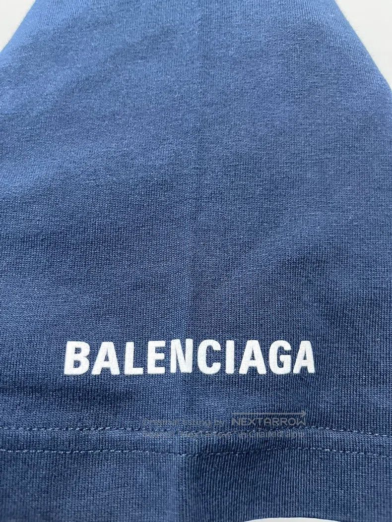 Balenciaga Balenciaga Charity Wheat Lettering Printed Round Neck Slim Size US L / EU 52-54 / 3 - 7 Thumbnail