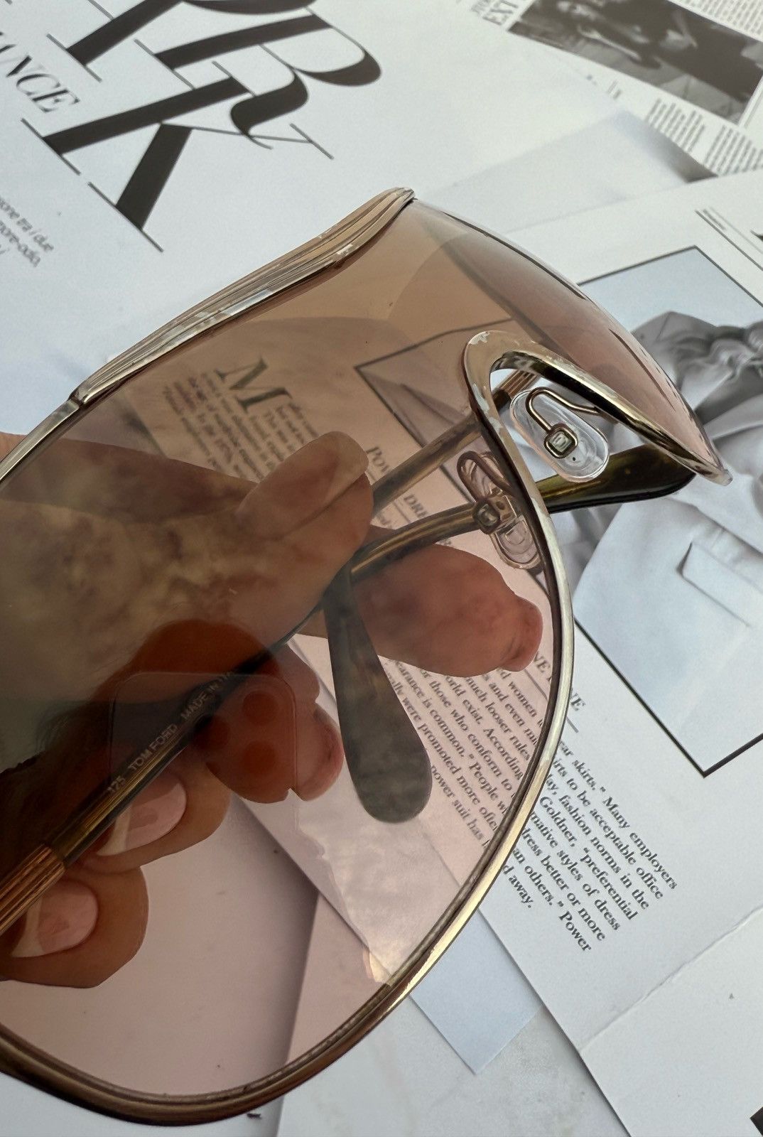 Tom Ford Tom Ford sumglasses Amber TF92 Size ONE SIZE - 5 Thumbnail