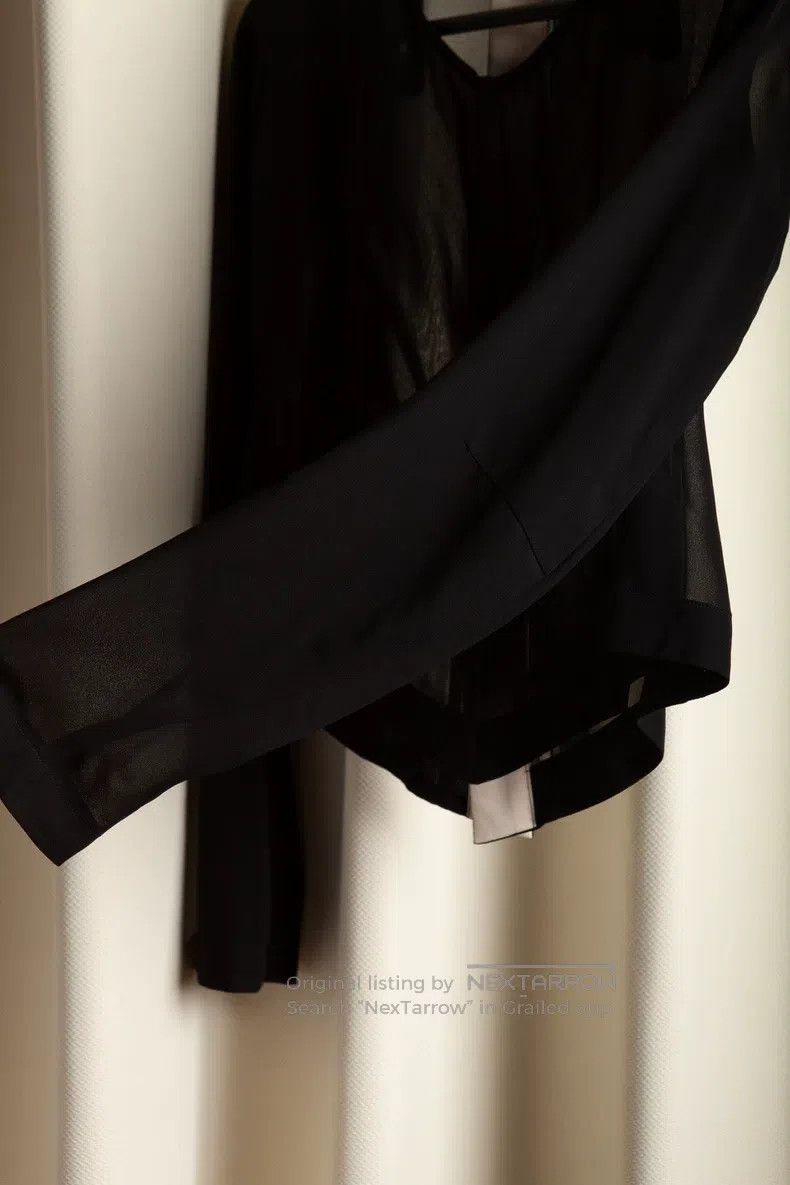 Comme des Garcons Comme Des Garcons Black romantic sheer jacket Size M / US 6-8 / IT 42-44 - 5 Thumbnail