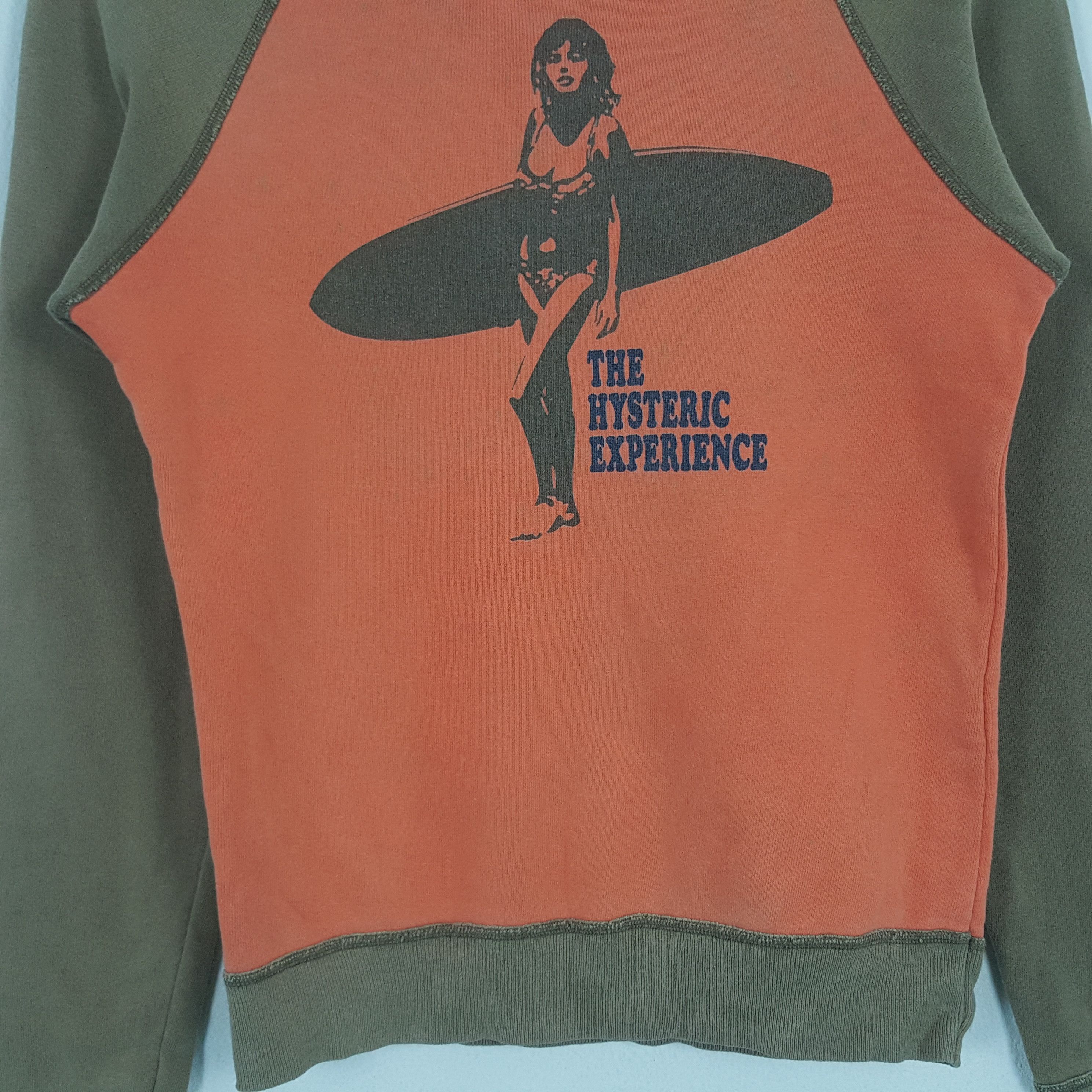 Hysteric Glamour × Japanese Brand × Vintage Vintage The Hysteric Experience Surf Style Sweatshirt Size US XS / EU 42 / 0 - 2 Thumbnail