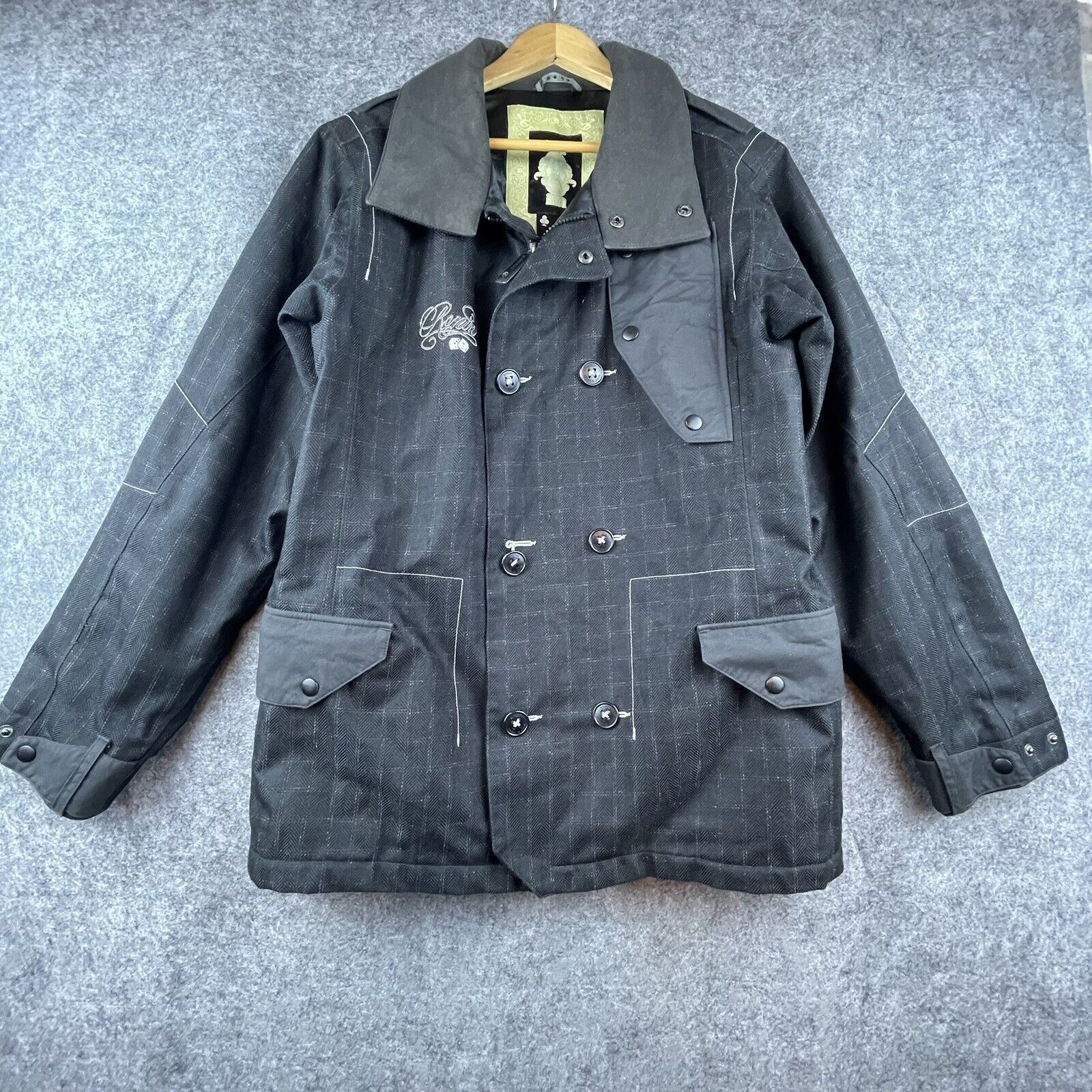 Burton Burton Ronin Player Jacket M Dice Snowboard Down Cosa