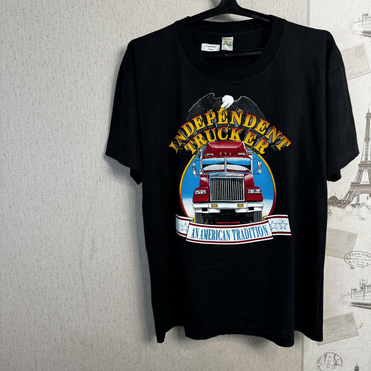Harley Davidson × Vintage Vintage Independent Trucker T shirt Eagle USA 3D Emblem XL Size US XL / EU 56 / 4 - 8 Thumbnail