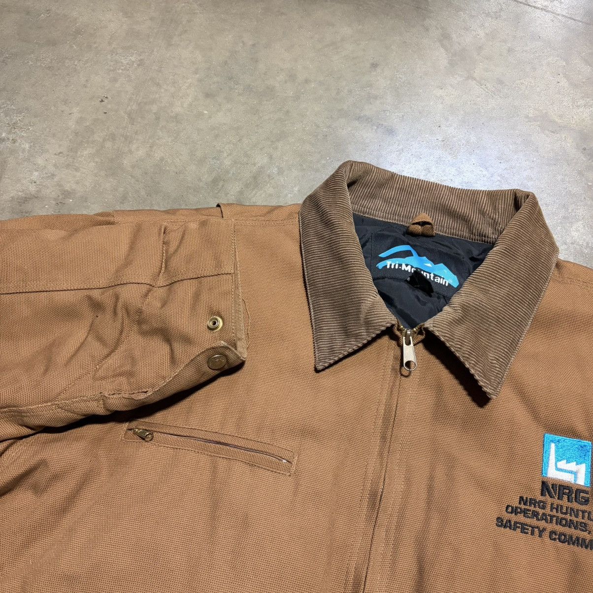 Vintage Vintage Tri Mountain Canvas Jacket Corduroy Detroit Workwear Size US XL / EU 56 / 4 - 6 Thumbnail