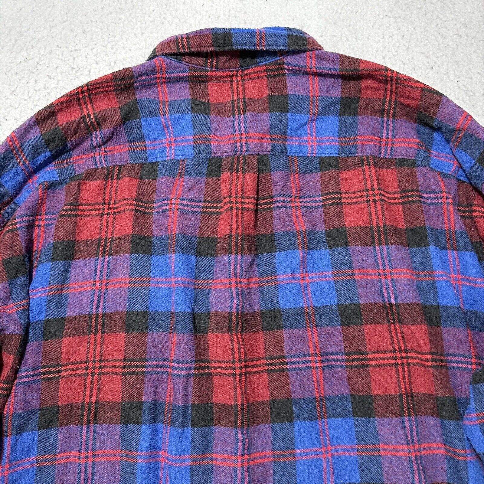 Levi's Levi's XXL Flannel Button Down Shirt Red Plaid Striped Size US XXL / EU 58 / 5 - 11 Thumbnail