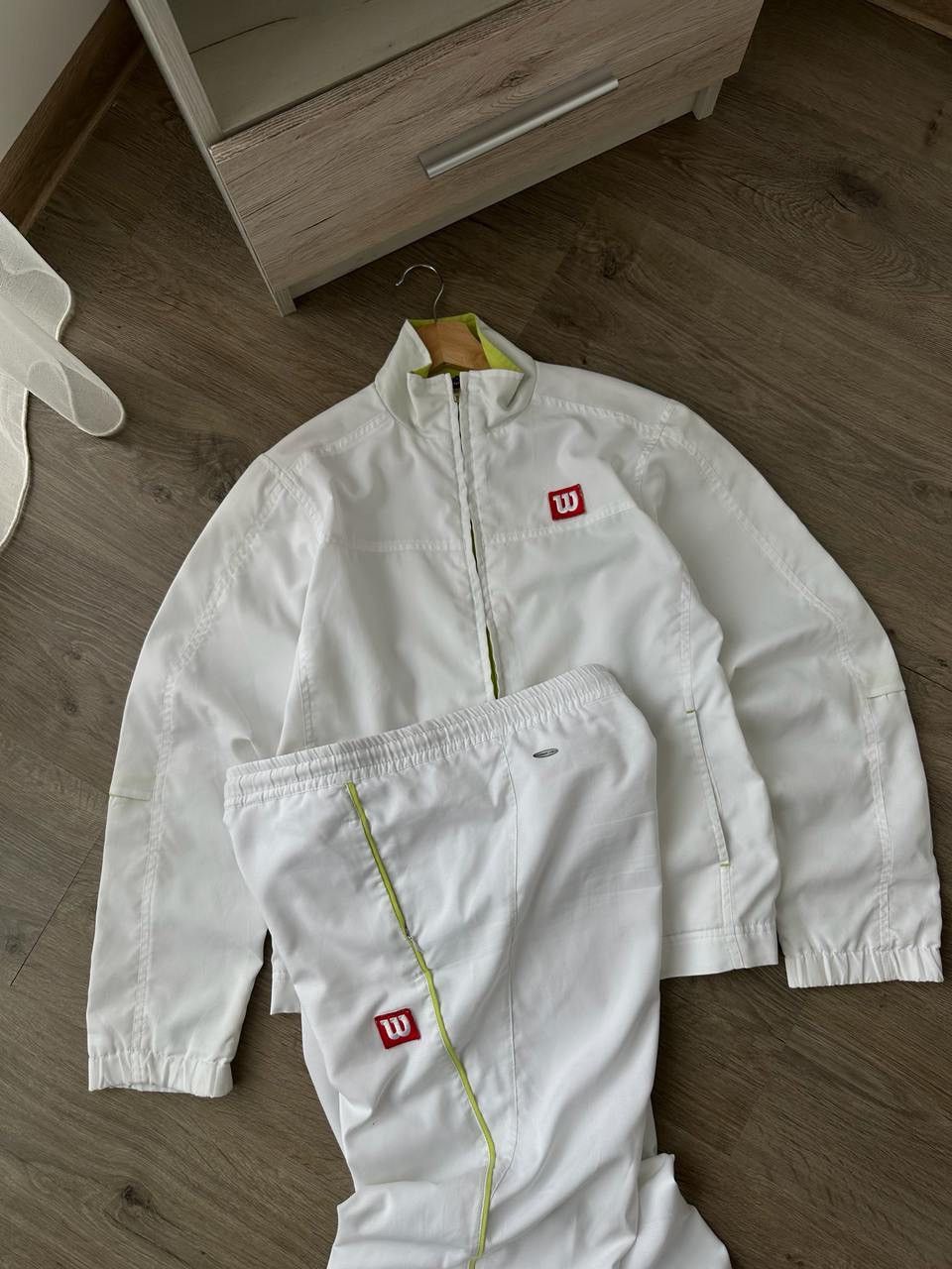 Japanese Brand × Vintage Vintage Wilson White Sportswear W’S Tracksuit Size M / US 6-8 / IT 42-44 - 9 Thumbnail