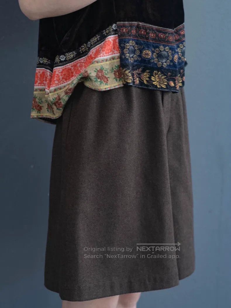Comme des Garcons Comme Des Garcons size S Wool wide-leg shorts Size 24" / US 00 / IT 34 - 5 Thumbnail