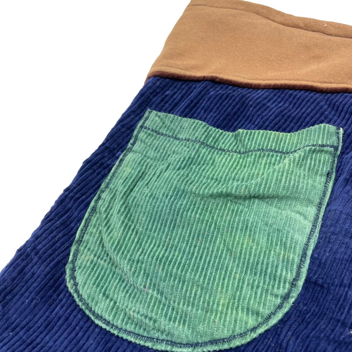Handmade × Vintage Flared Japanese Brand Handmade Patchwork Jacket Size 31" - 5 Thumbnail