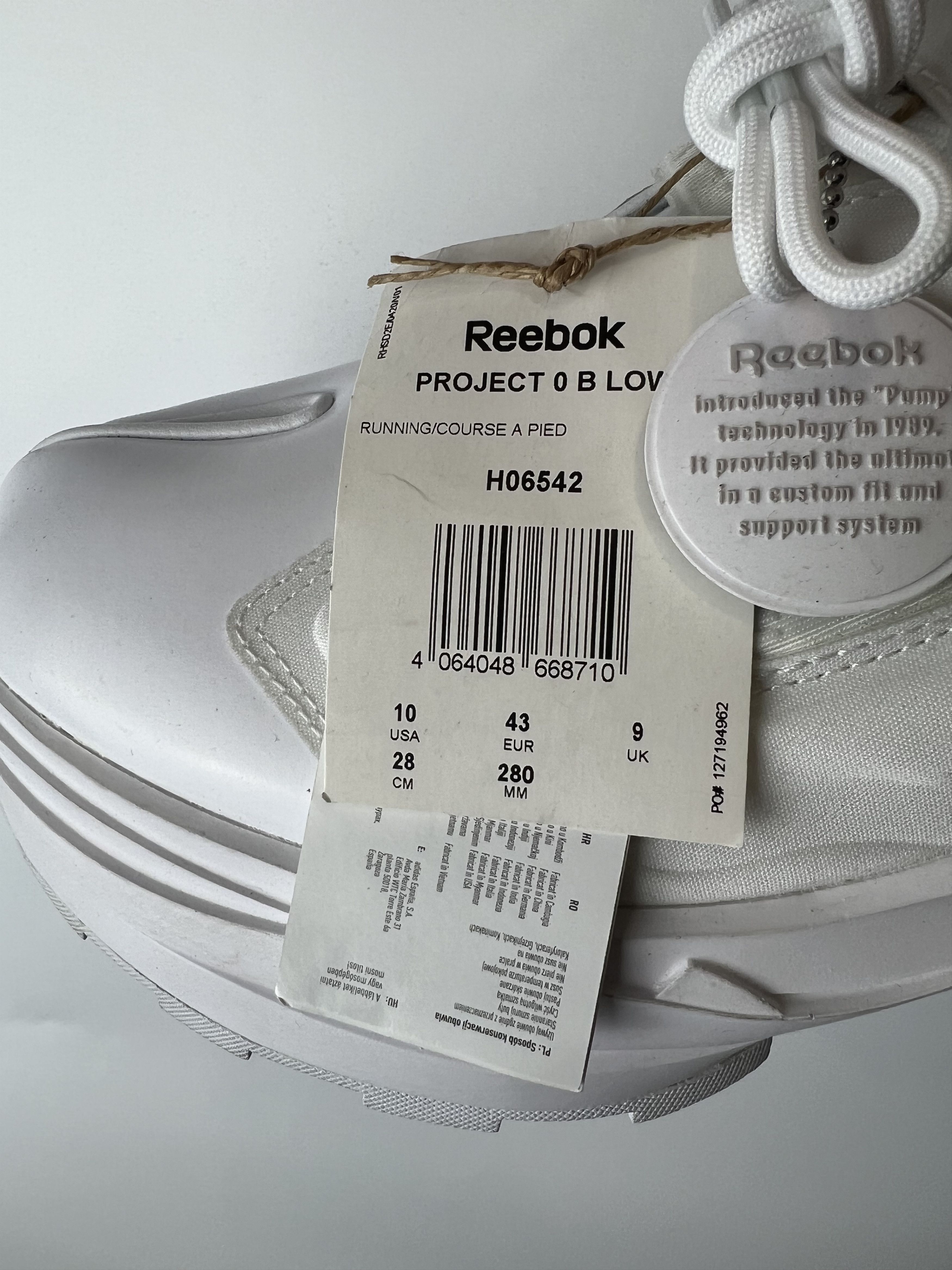 Maison Margiela × Reebok Maison Margiela x Reebok Instapump Fury Tabi Size US10 Size US 10 / EU 43 - 6 Thumbnail