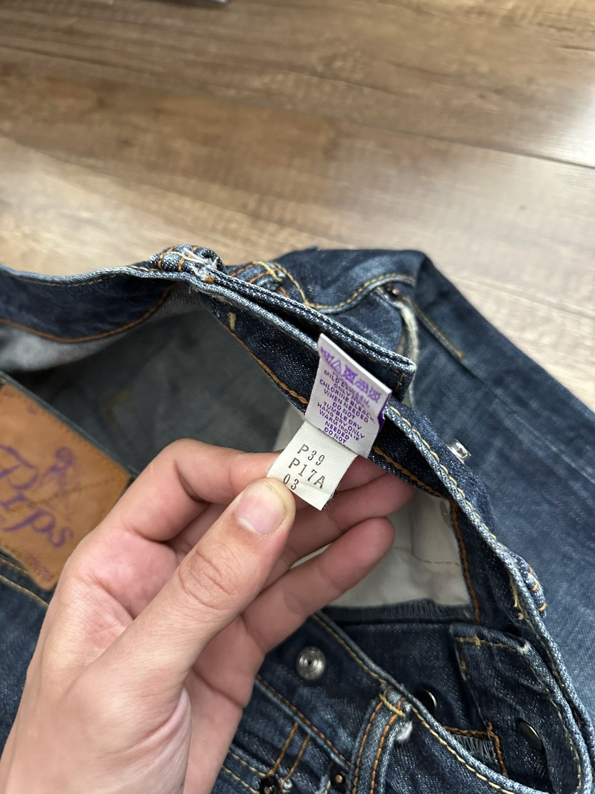 Prps PRPS Japanese Denim Jeans Pants Size US 32 / EU 48 - 14 Thumbnail