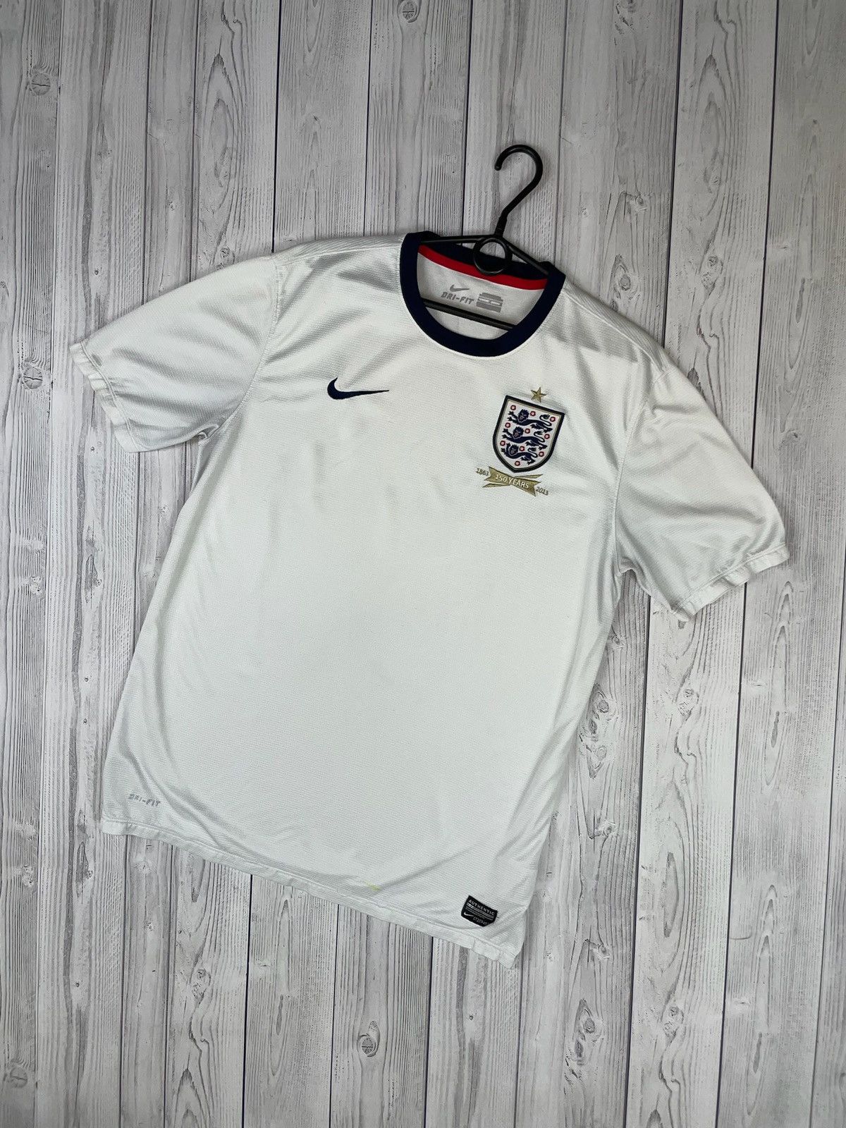Nike Vintage nike England soccer jersey size L logo 150 yaers Size US L / EU 52-54 / 3 - 1 Thumbnail