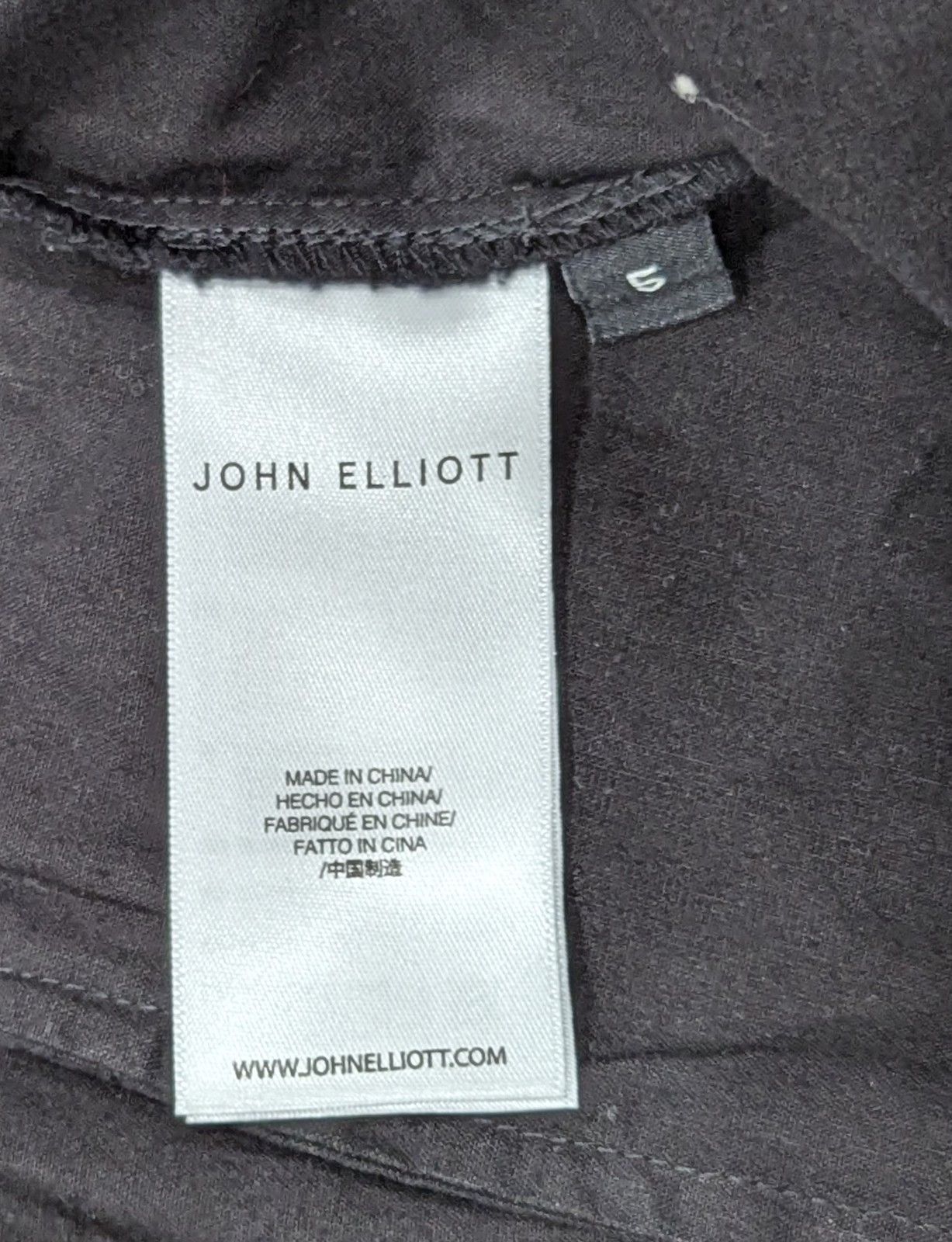 John Elliott JOHN ELLIOTT Back Sateen Relaxed Fit Cargo Pants Black 2XL Size US 38 / EU 54 - 8 Thumbnail