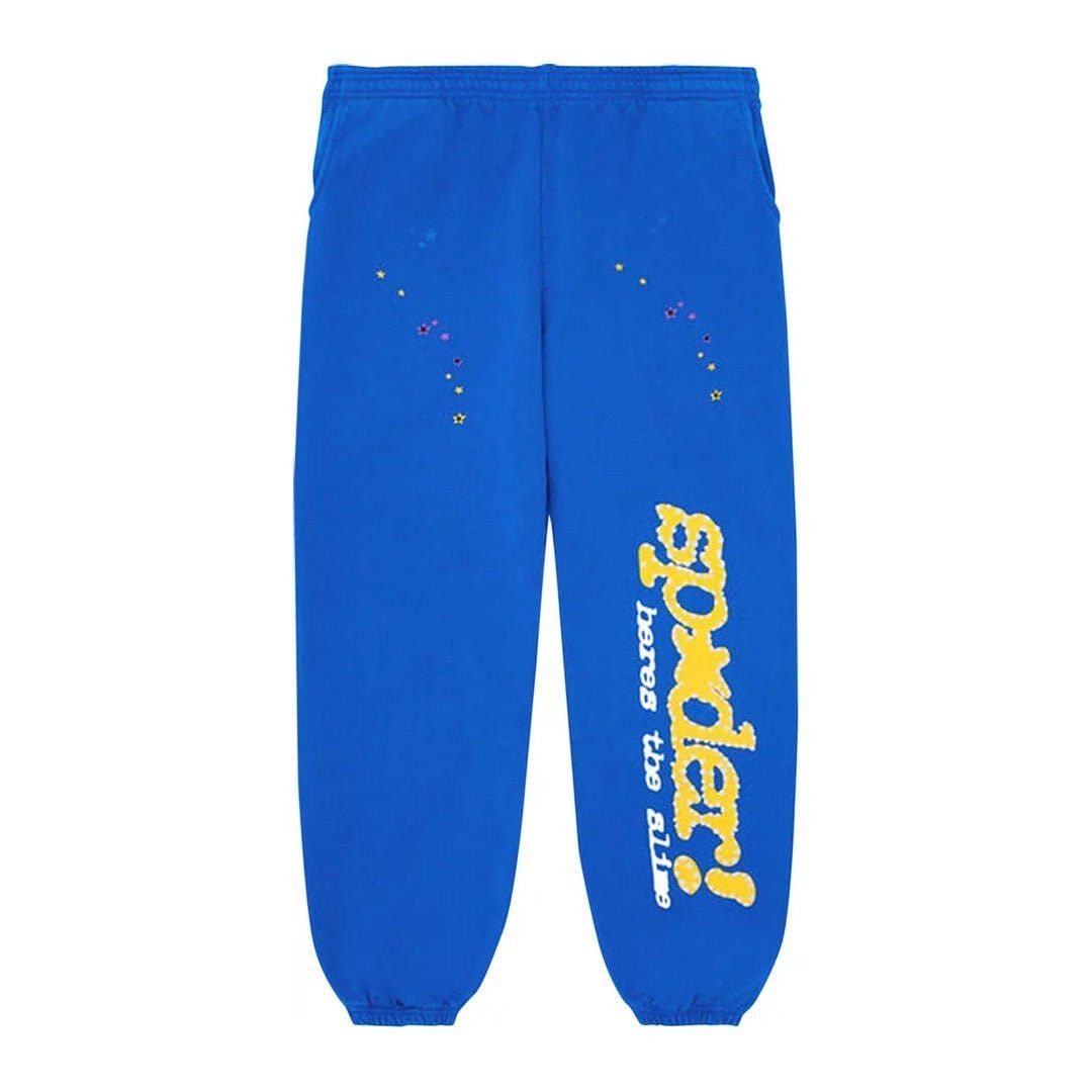 Sp5der Sweatpants 'TC Blue' Size US 34 / EU 50 - 1 Thumbnail