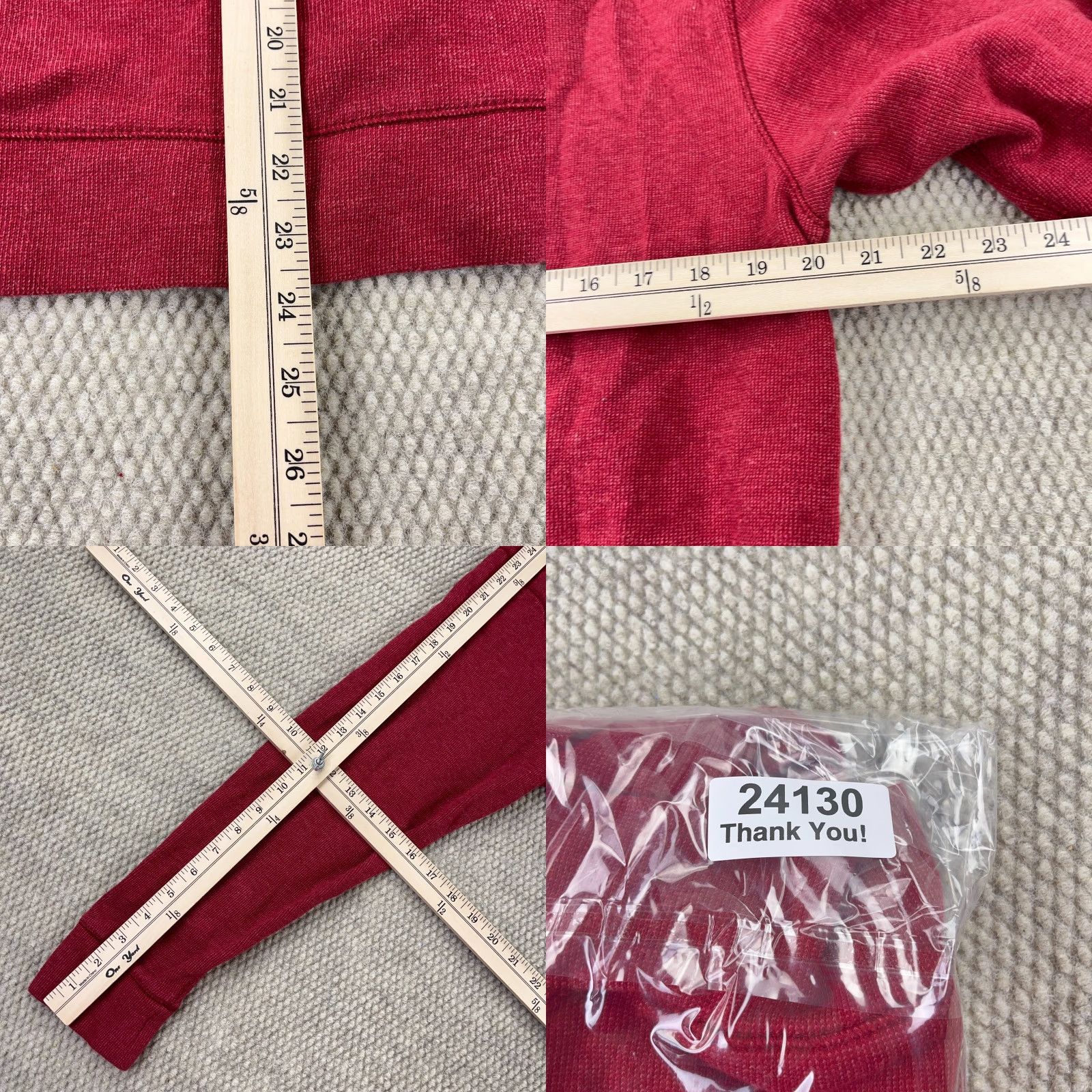Tommy Bahama Tommy Bahama Sweater Men S Red Pullover 1/4 Zip Knit Classic Modern Regular Size US S / EU 44-46 / 1 - 8 Thumbnail