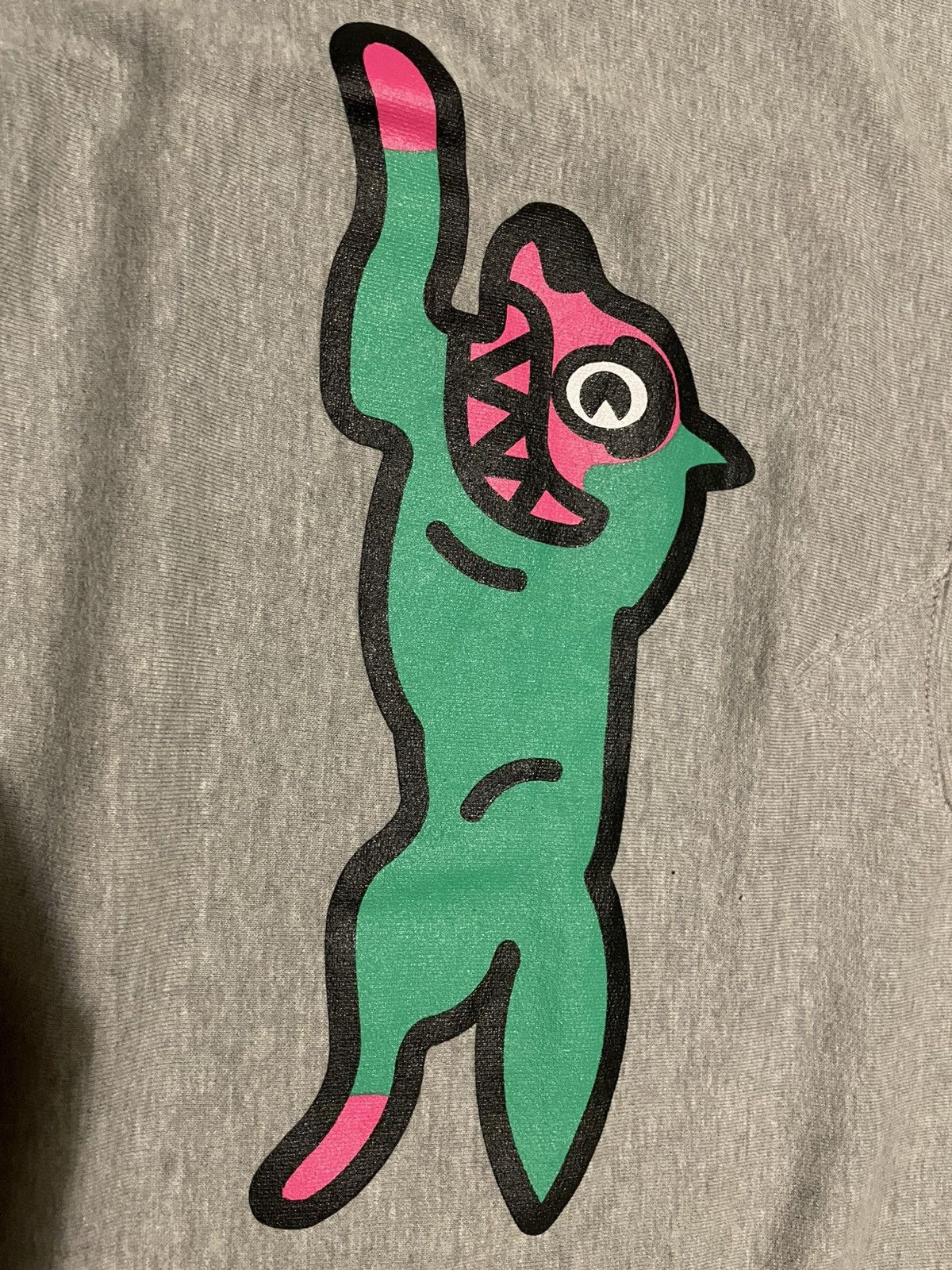 Icecream ICECREAM Running Dog Crewneck – USA Era (Grey/Pink/Green) Size US XL / EU 56 / 4 - 4 Thumbnail