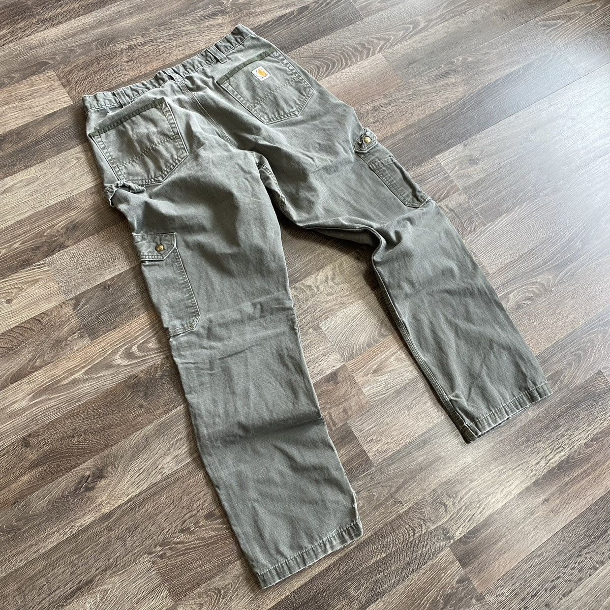 Carhartt × Vintage Carhartt carpenter cargo workwear pants Size US 34 / EU 50 - 5 Thumbnail