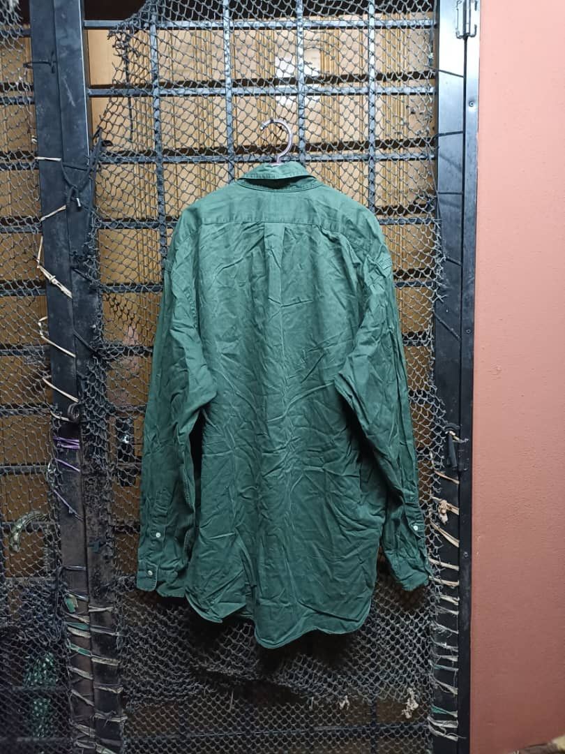 Flannel × Polo Ralph Lauren Polo Ralph Lauren green Faded Size US L / EU 52-54 / 3 - 2 Thumbnail