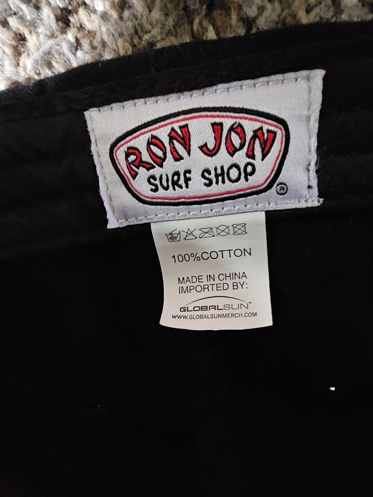 Ron Jon Surf Shop Ron Jon Surf Shop strapback black Hat W/ patches Size ONE SIZE - 7 Thumbnail