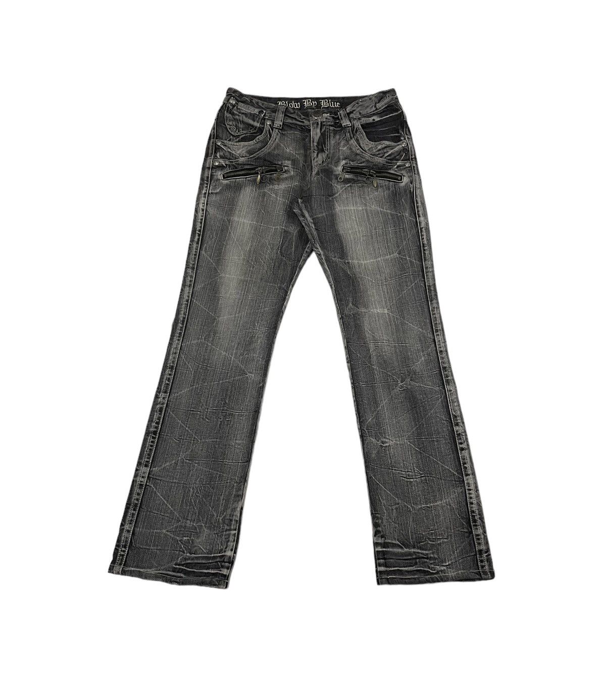 If Six Was Nine Vintage Blow Japan Punk Jeans Size US 30 / EU 46 - 4 Thumbnail