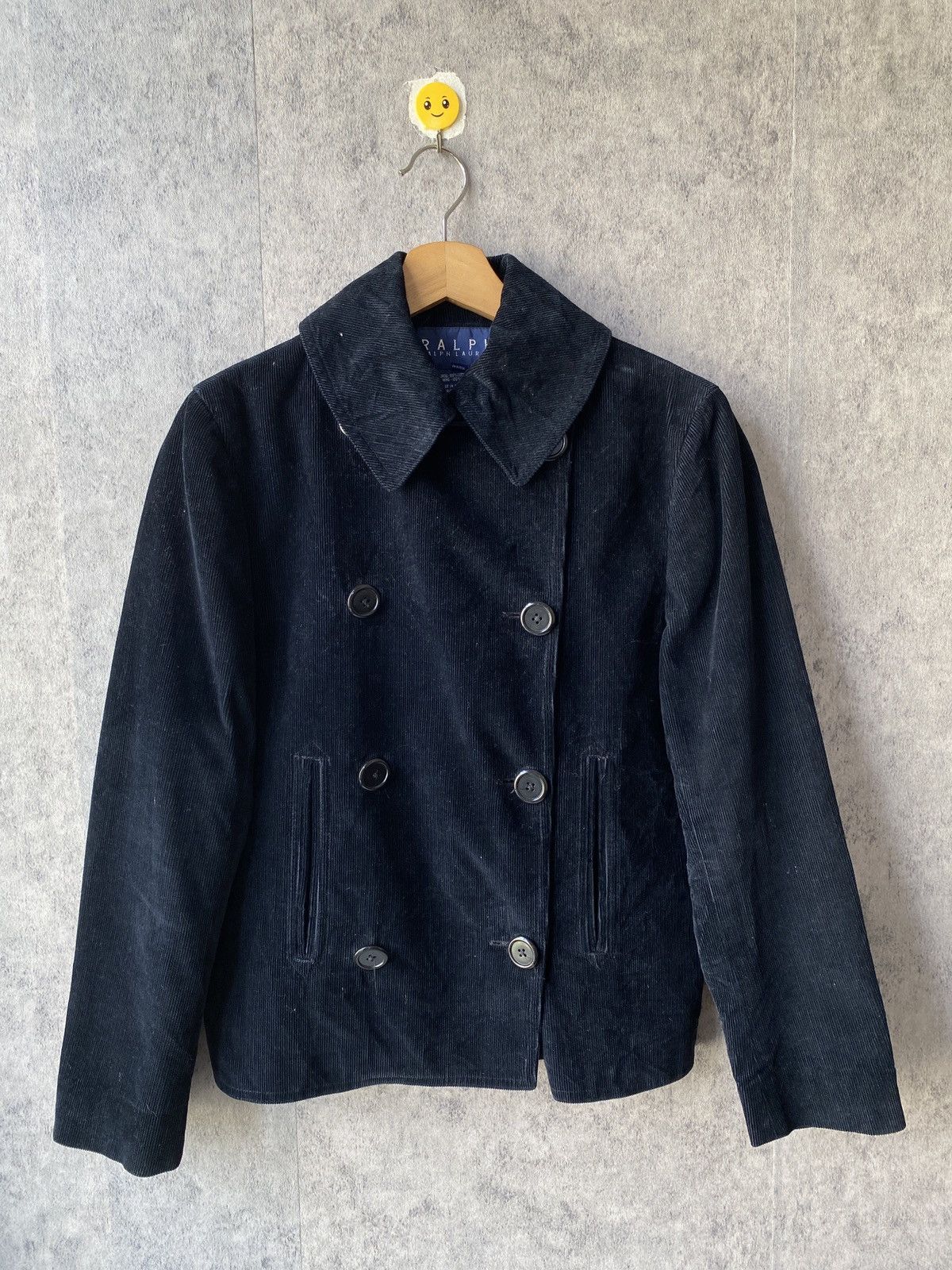 Ralph Lauren Vintage 90s Ralph Lauren Double Breasted Corduroy Jacket Size US S / EU 44-46 / 1 - 2 Thumbnail