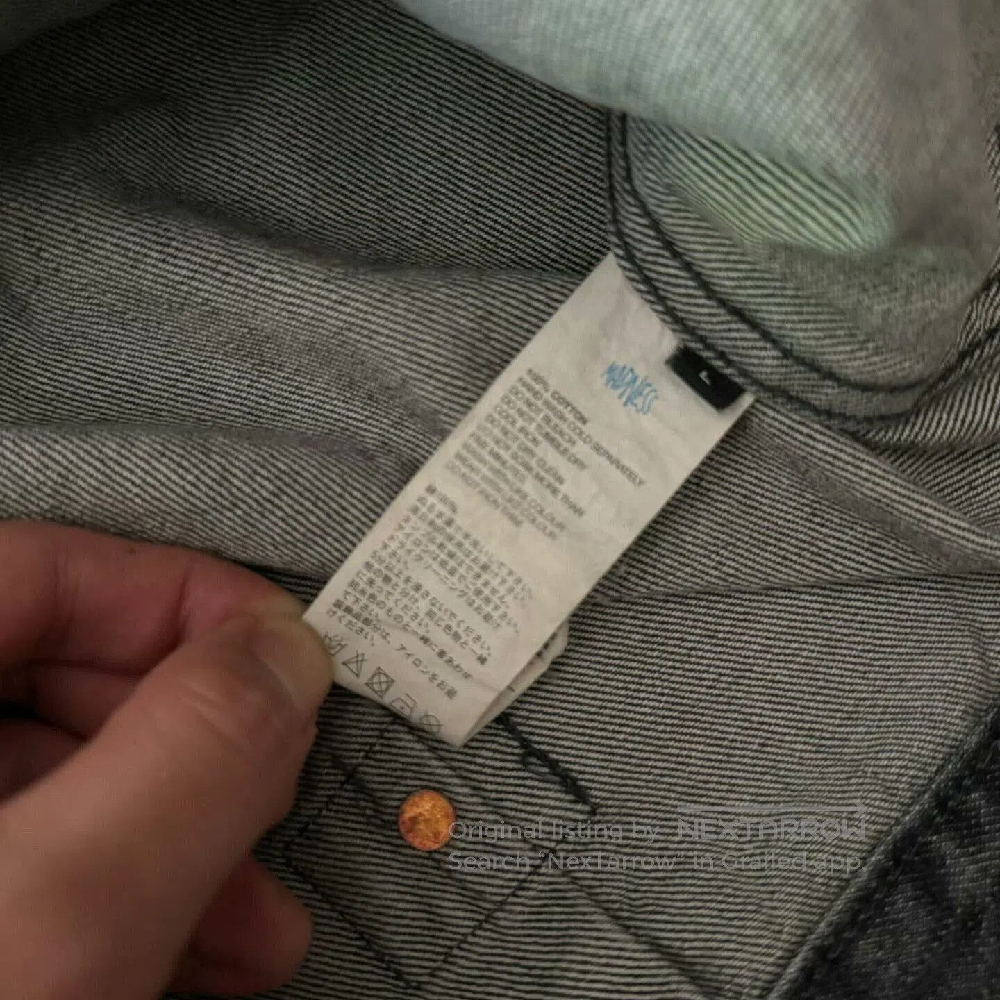 Madness Madness 23AW Japanese Denim Jacket. Size US L / EU 52-54 / 3 - 9 Thumbnail