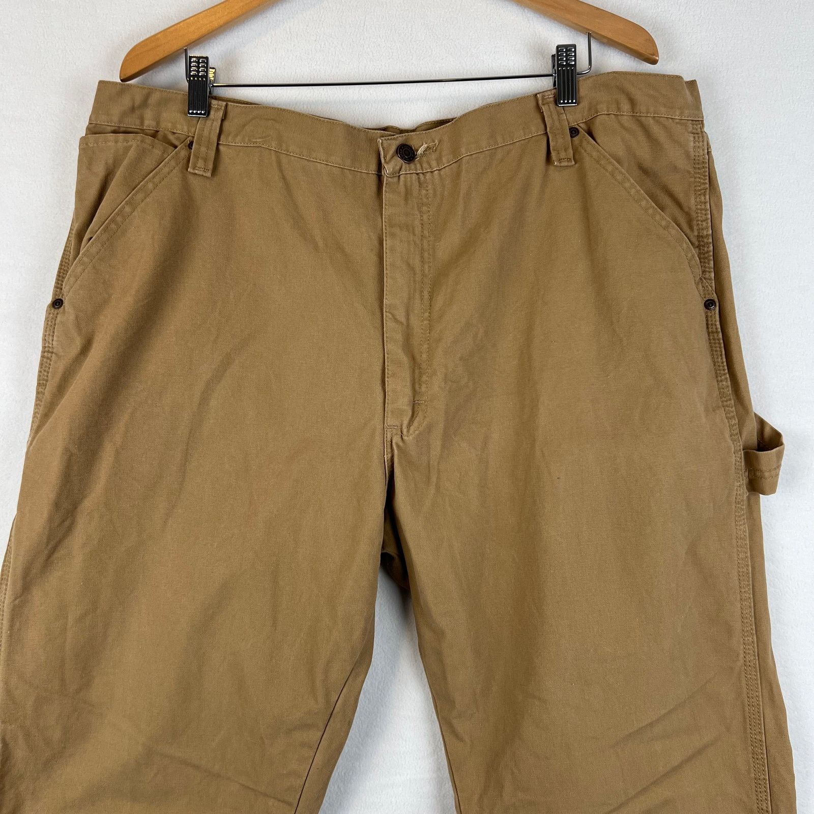 Wrangler Wrangler Pants Mens 42x32 Carpenter Utility Workwear Size US 42 / EU 58 - 2 Thumbnail
