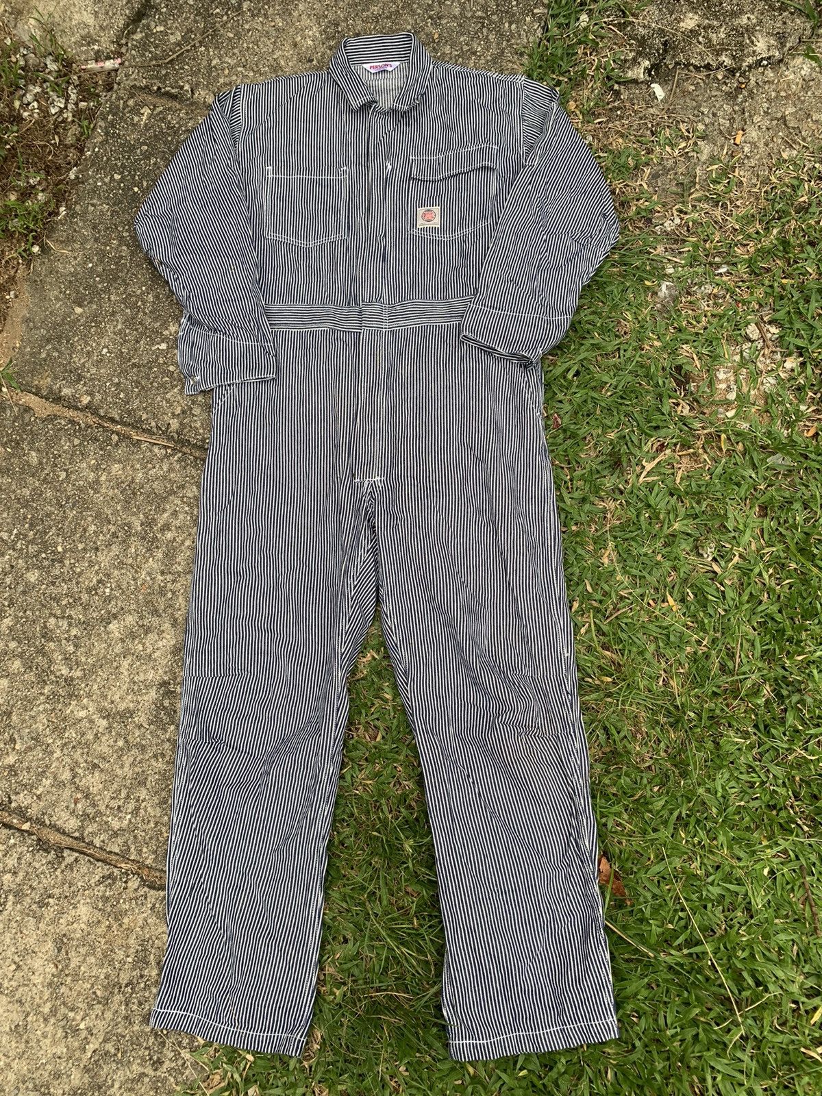 Vintage 🔥Steals🔥 Persons uniform hickory overall Grailed