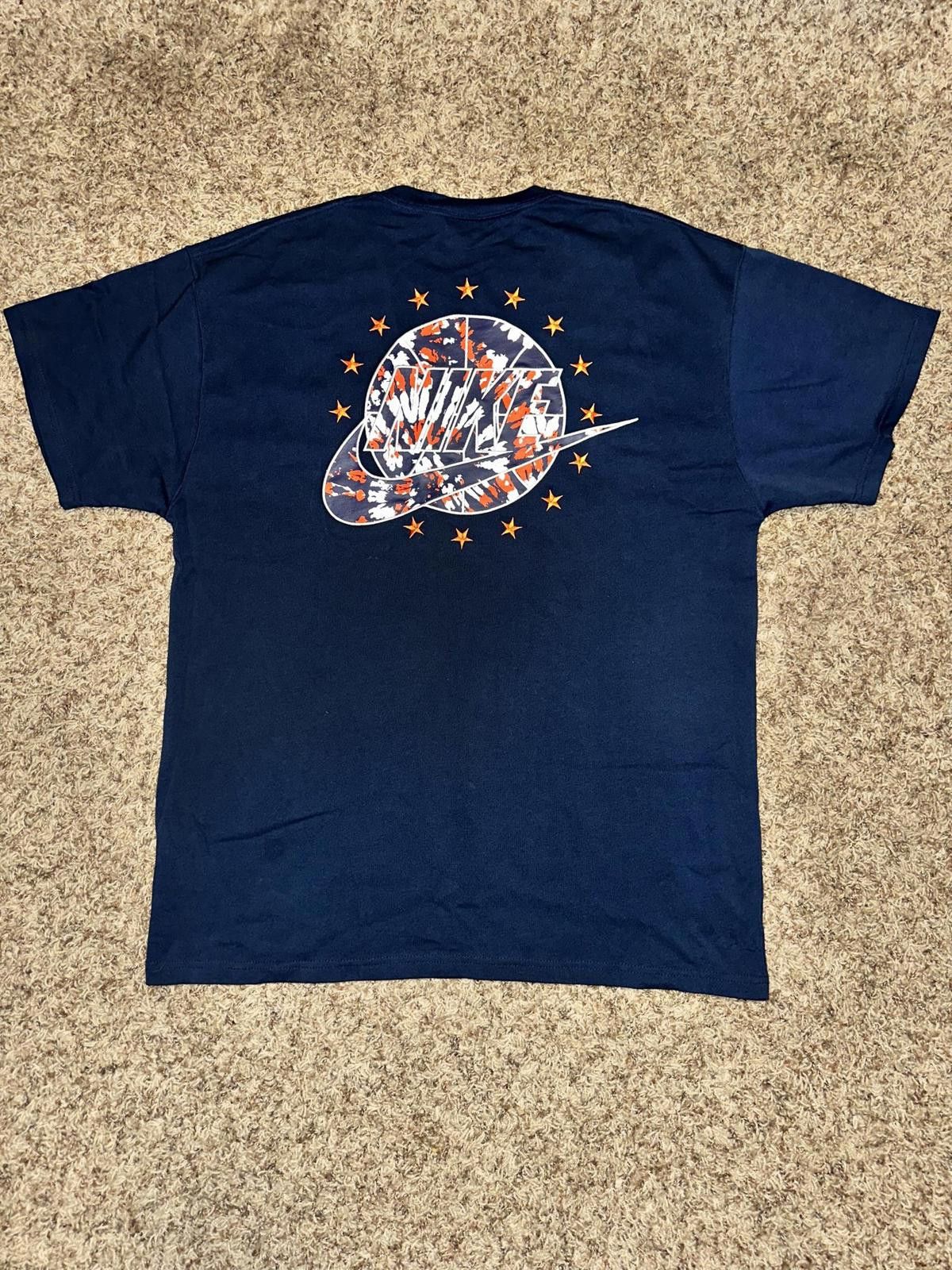 Nike Mens Nike Exploration Basketball Retro Dream Team 90's Blue T-Shirt Sample Size US L / EU 52-54 / 3 - 4 Thumbnail
