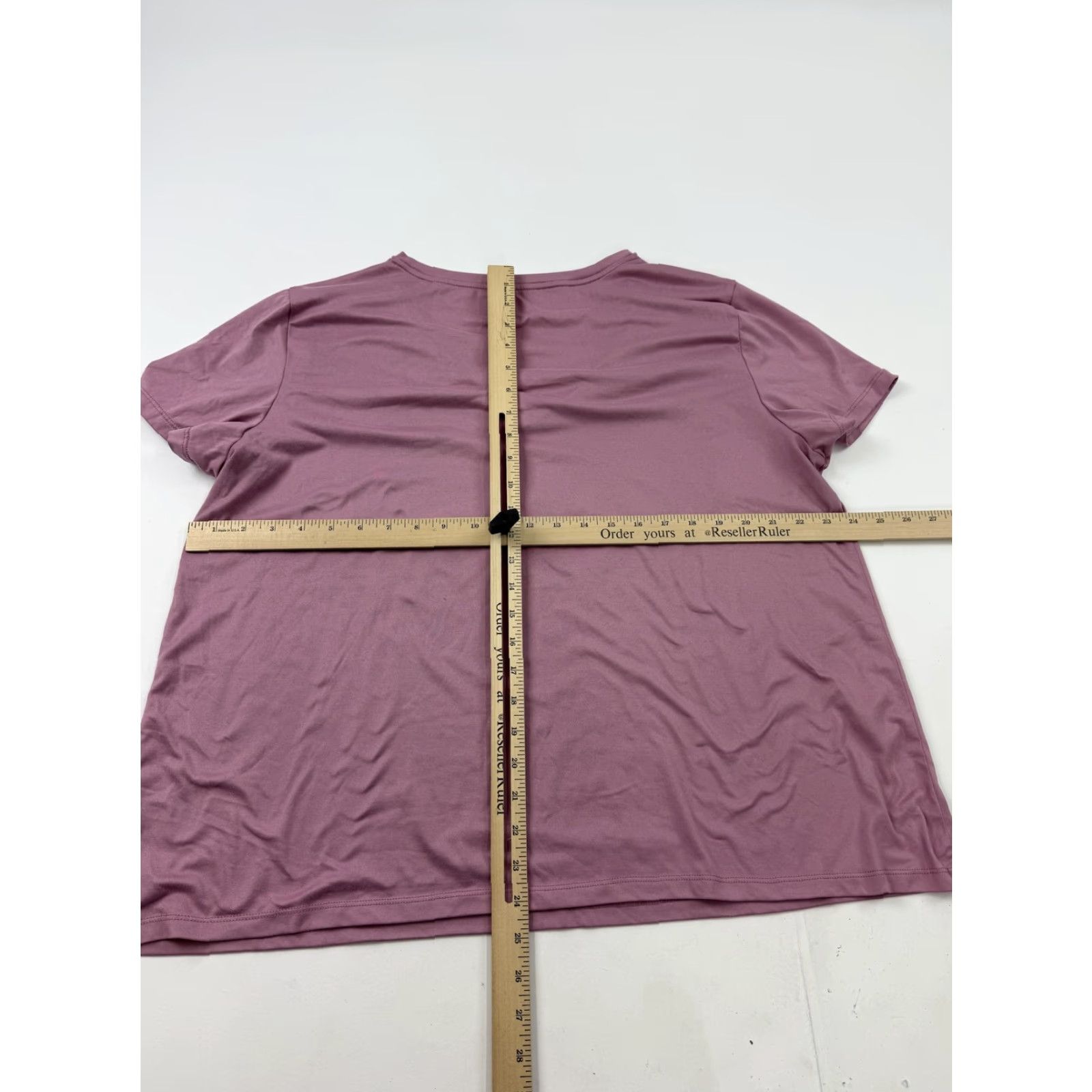 Eddie Bauer Eddie Bauer Pajama Top Womens 2XL Pink V-Neck Short Sleeve Sleep Shirt Lounge Size XXL / US 16-18 / IT 52-54 - 7 Thumbnail