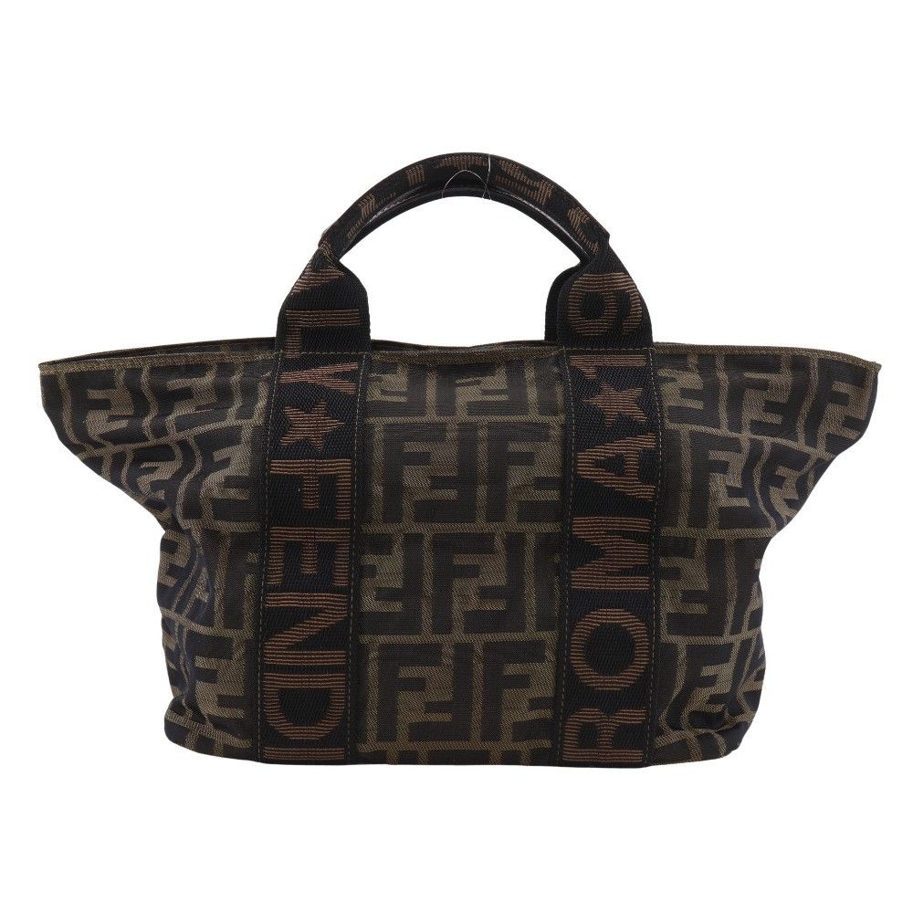 Fendi Fendi Fendi Zucca Nylon Canvas Handbag Canvas Handbag DUTY FREE for USA Size ONE SIZE - 1 Thumbnail