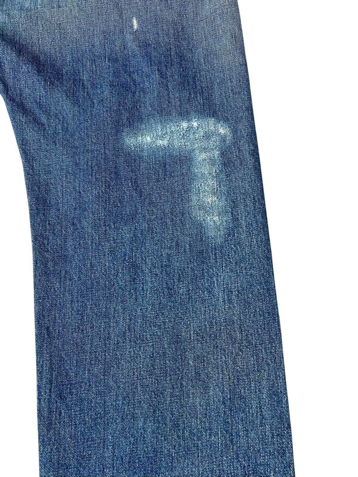 WHIZ LIMITED Whiz Limited Japan Ripped Distress Denim Selvedge Jeans Size US 32 / EU 48 - 20 Thumbnail
