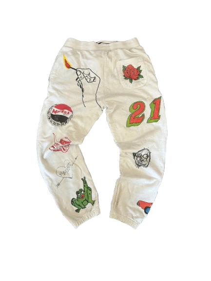 Market 🔥 MARKET Graphic Sweatpants 🔥 Size US 34 / EU 50 - 2 Thumbnail