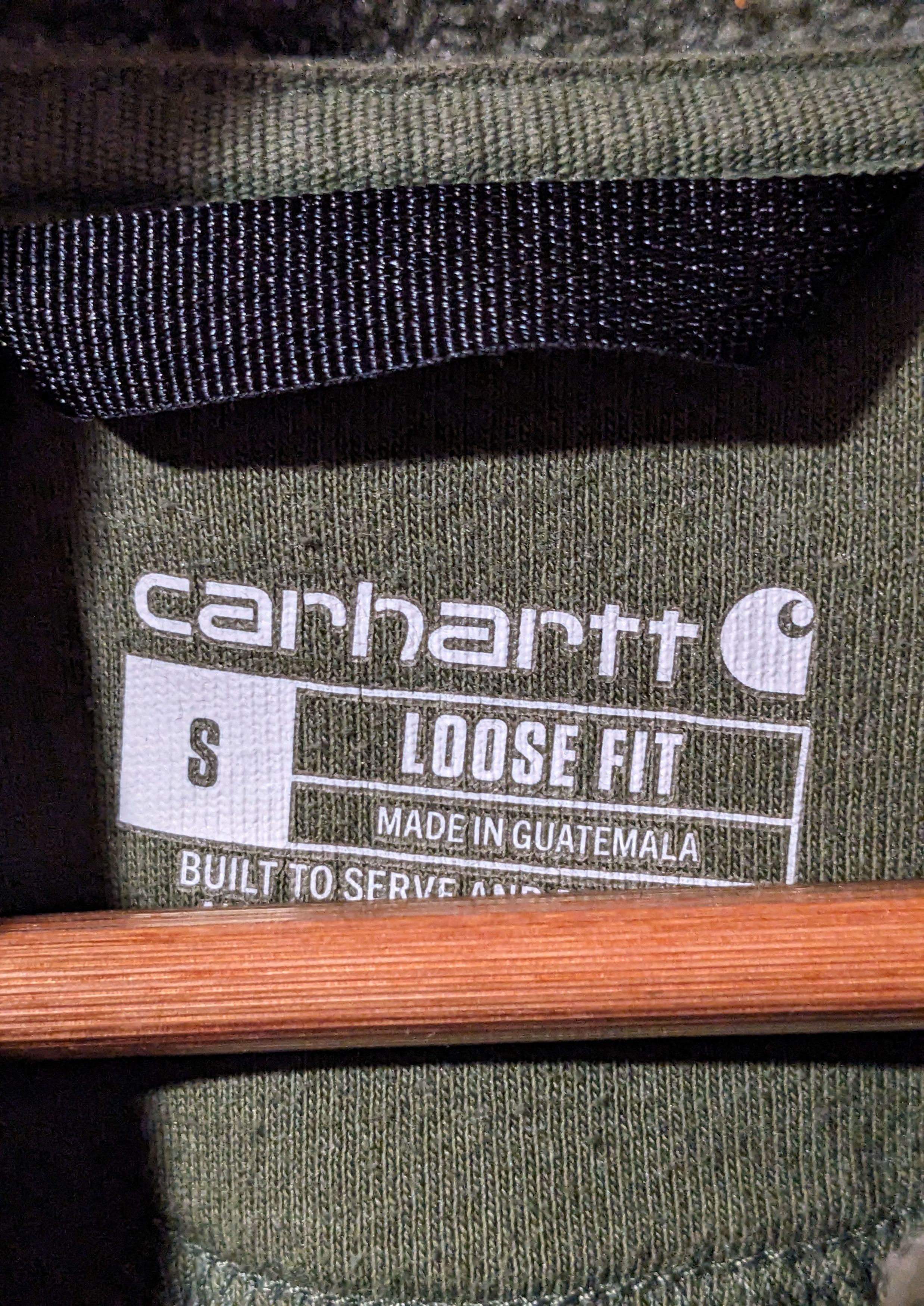 Carhartt Carhartt Work Wear Loose Fit Green Small Hoodie Size US S / EU 44-46 / 1 - 4 Thumbnail