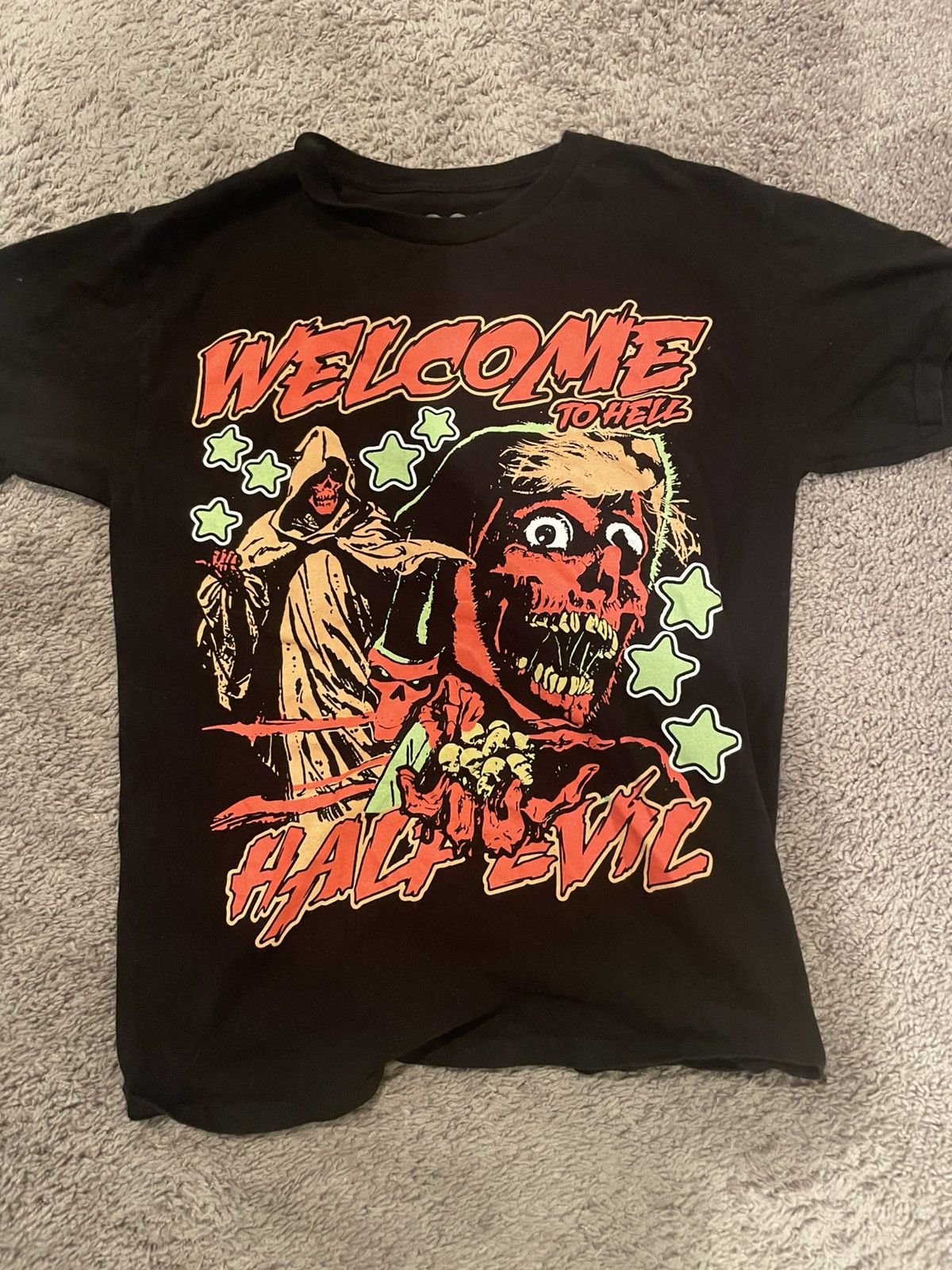 Half Evil HALF EVIL Welcome to Hell Size US L / EU 52-54 / 3 - 1 Thumbnail
