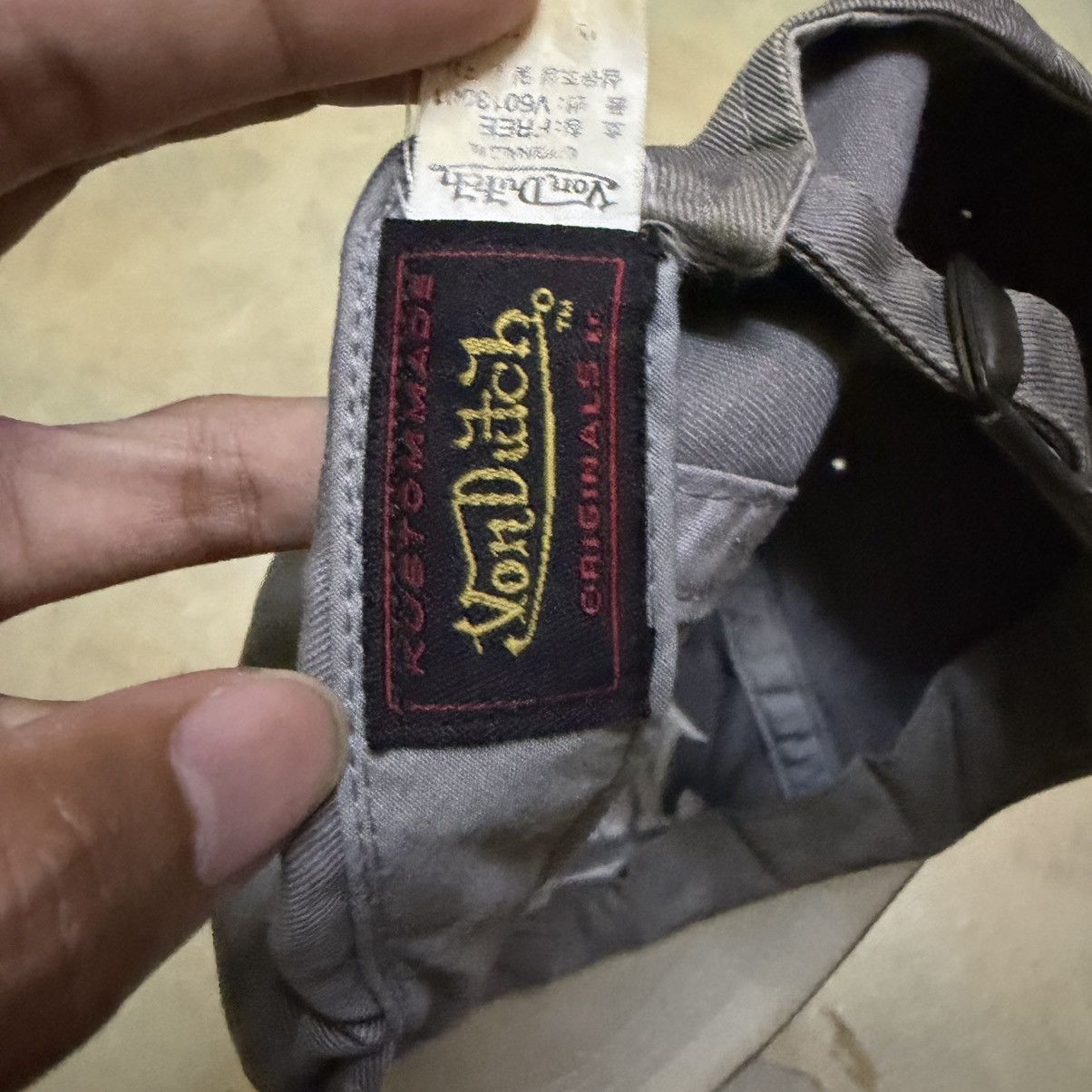 Von Dutch Von Dutch Cap Hap Distressed Style Size ONE SIZE - 4 Thumbnail