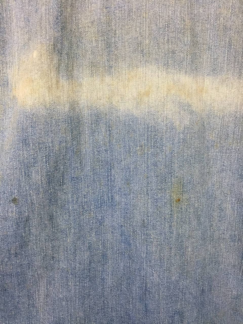 Blue Blue Japan Blue Blue Japan Distressed Sawtooth Western Denim Shirt Size US M / EU 48-50 / 2 - 11 Thumbnail