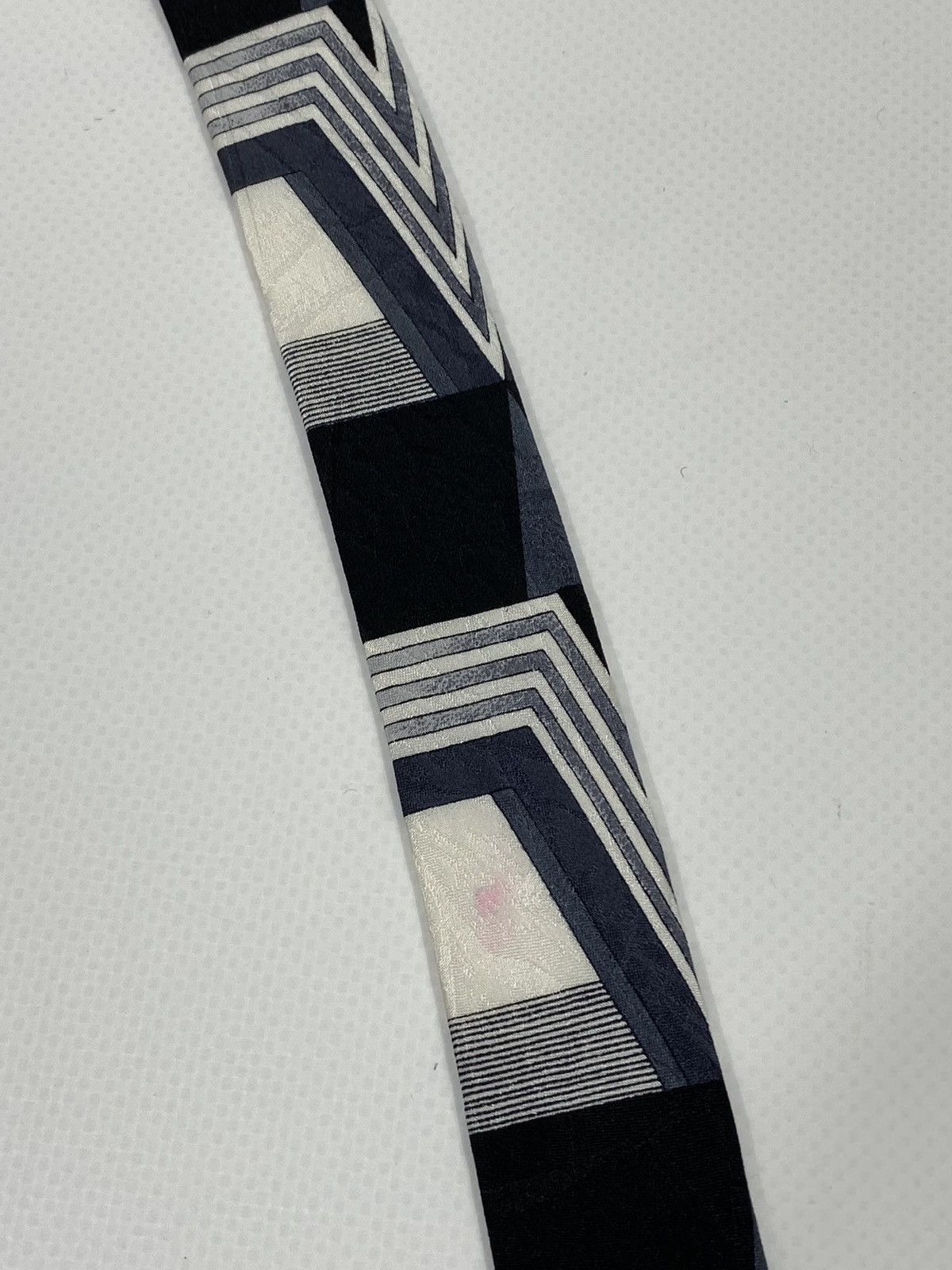 Pierre Balmain 🔥LASTDROP🔥 80s Pierre Balmain Couture Made In Korea Silk Tie Size ONE SIZE - 8 Thumbnail