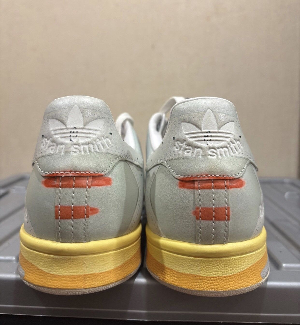 Raf Simons Raf Simons x Adidas RS Microppacer Trompe L'oeil Board Shoes Size US 10 / EU 43 - 3 Thumbnail