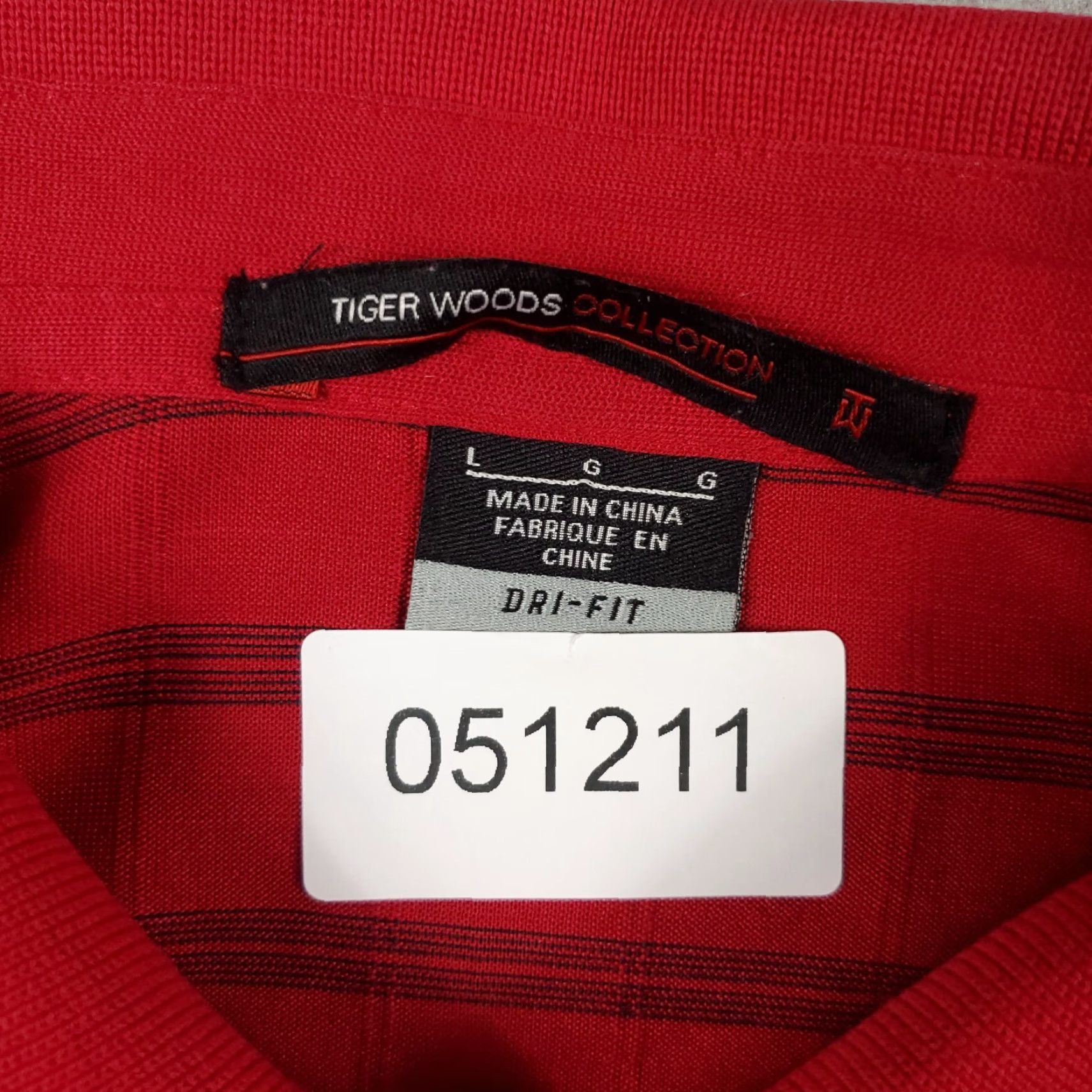 Nike Nike Golf Polo Shirt Mens Large Red Cotton Short Sleeve Size US L / EU 52-54 / 3 - 7 Thumbnail