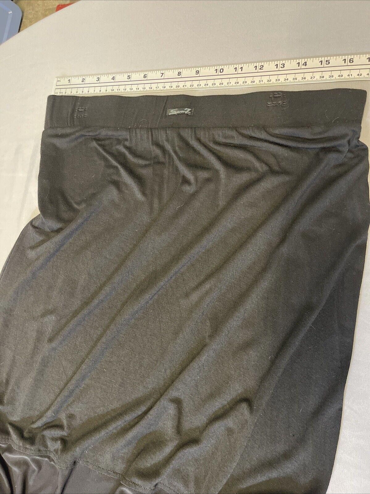 Studio Seven SKIRT - Seven 7 - SIZE L Maxi / Long - Black/sheer Size 36" / US 14 / IT 50 - 4 Thumbnail