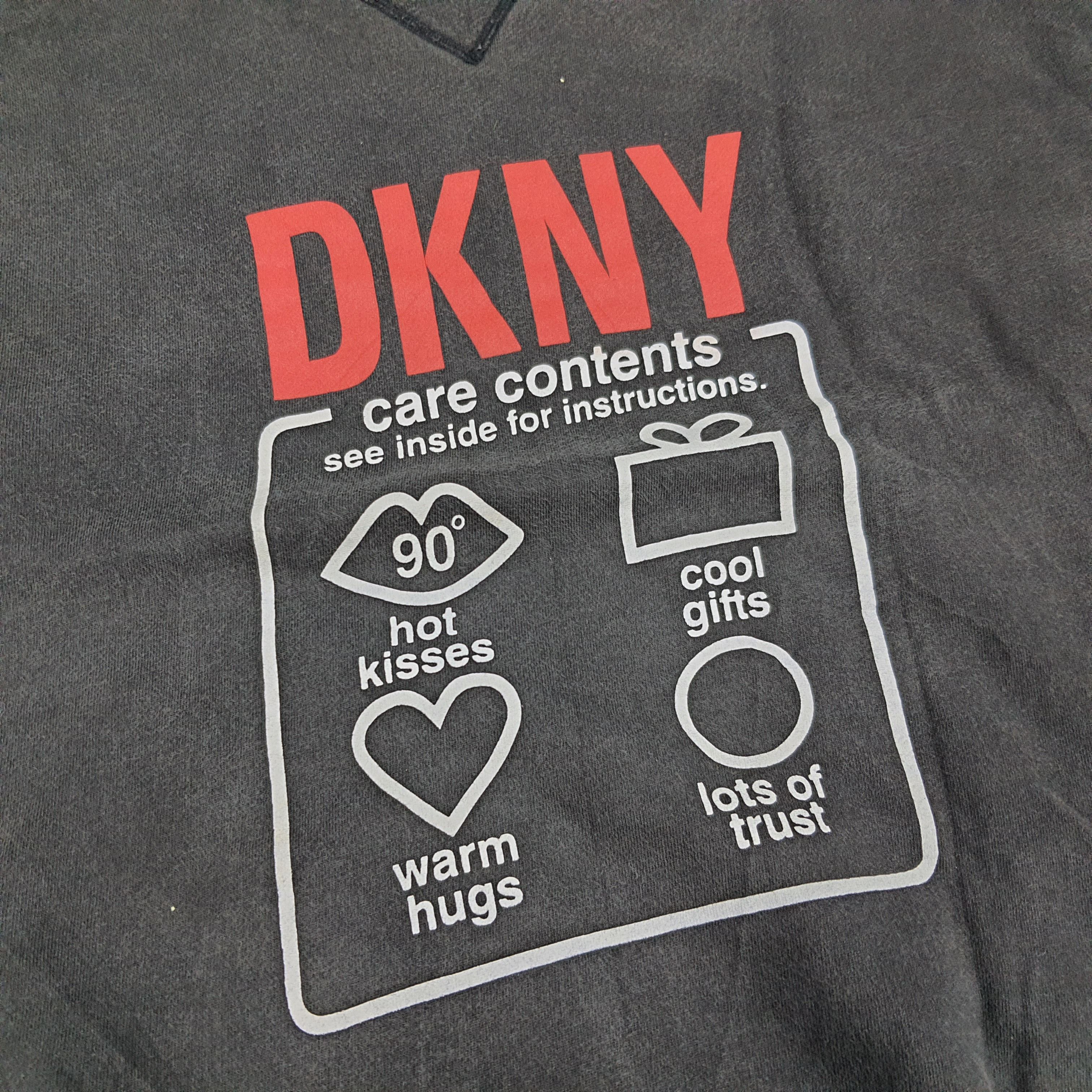 DKNY × Vintage Vintage DKNY Jeans Streetwear New York Sweatshirt Size US L / EU 52-54 / 3 - 2 Thumbnail